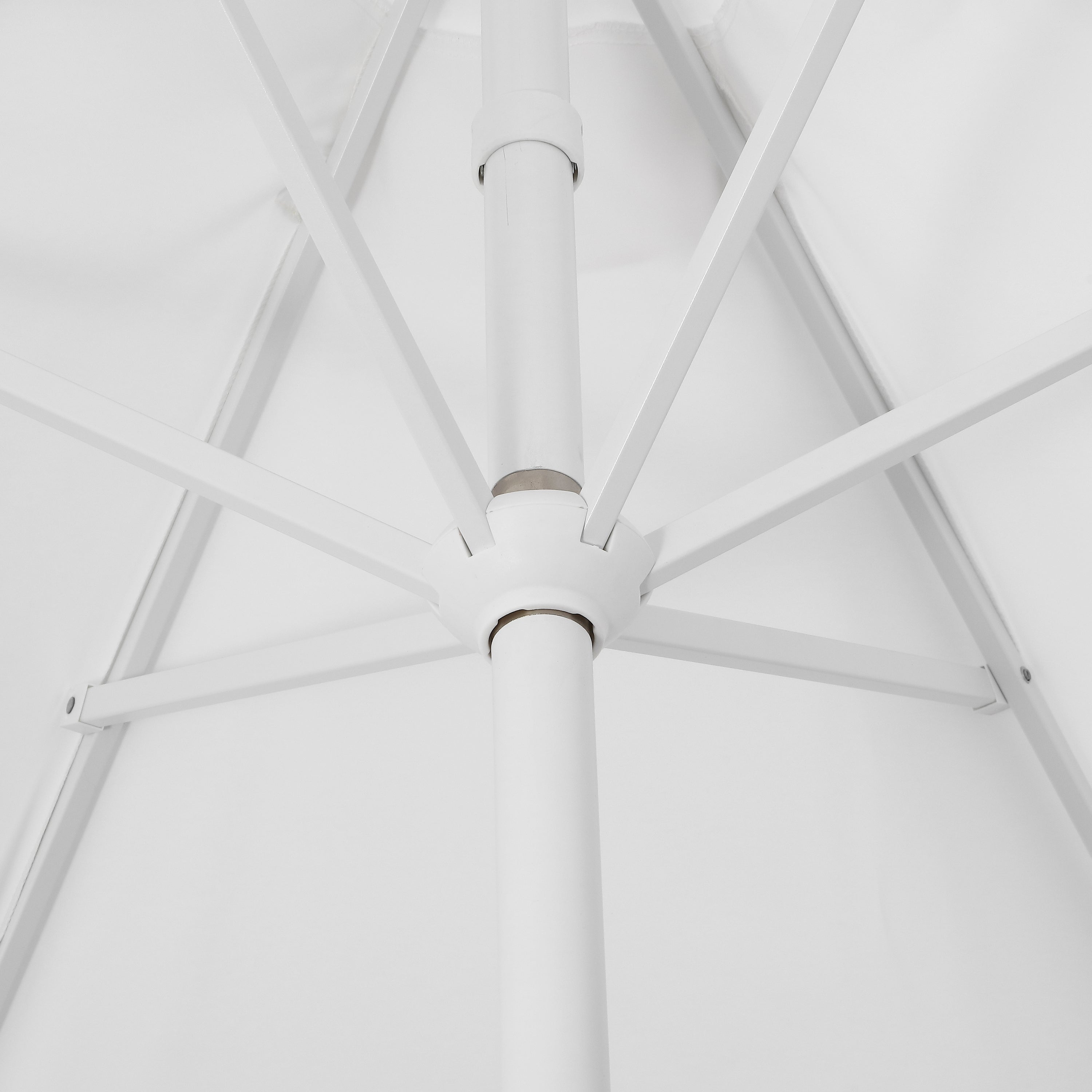 Collins Classic Cottage Tassel Market Patio Umbrella with Auto-Tilt