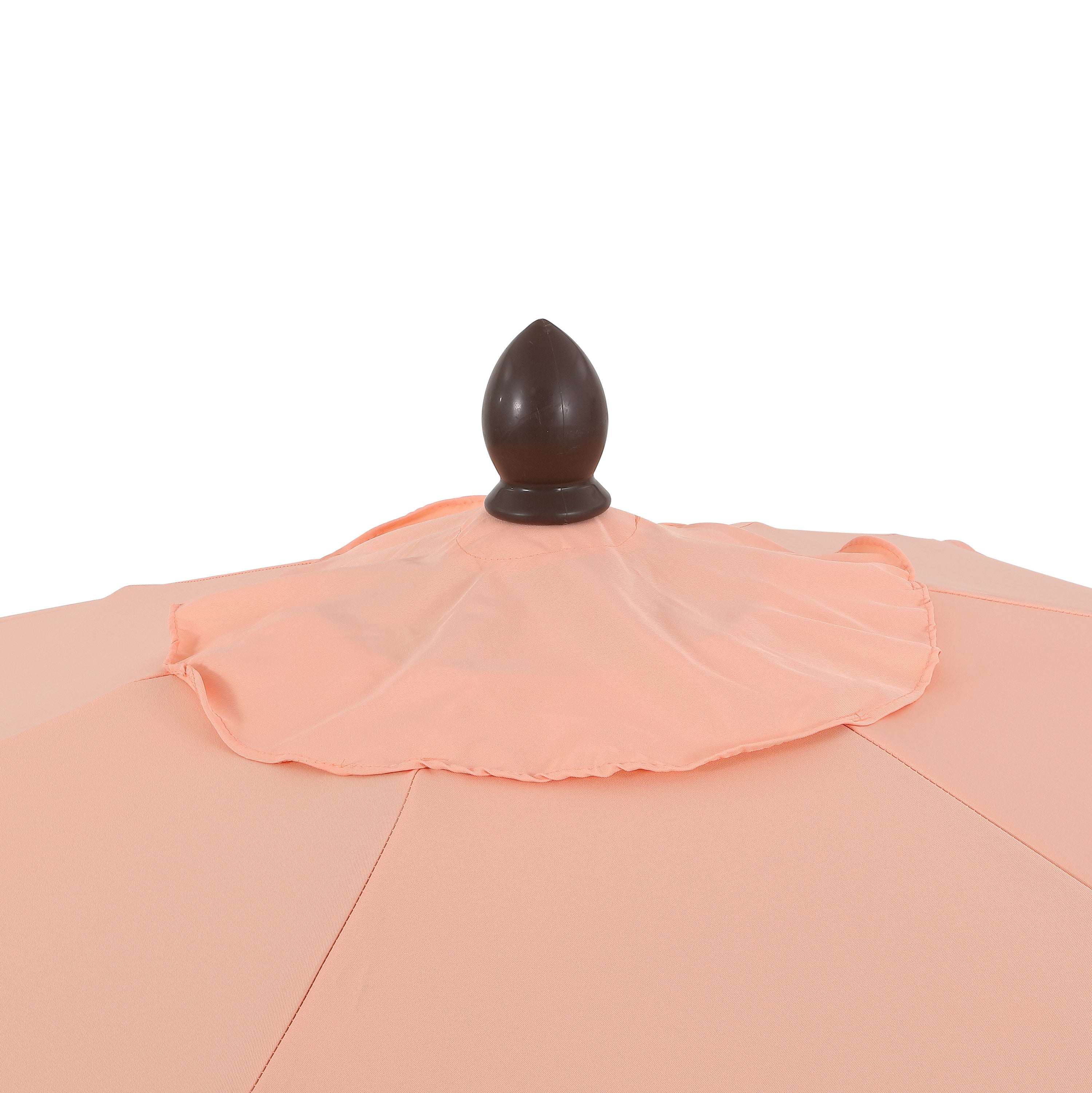 Collins Classic Cottage Tassel Market Patio Umbrella with Auto-Tilt