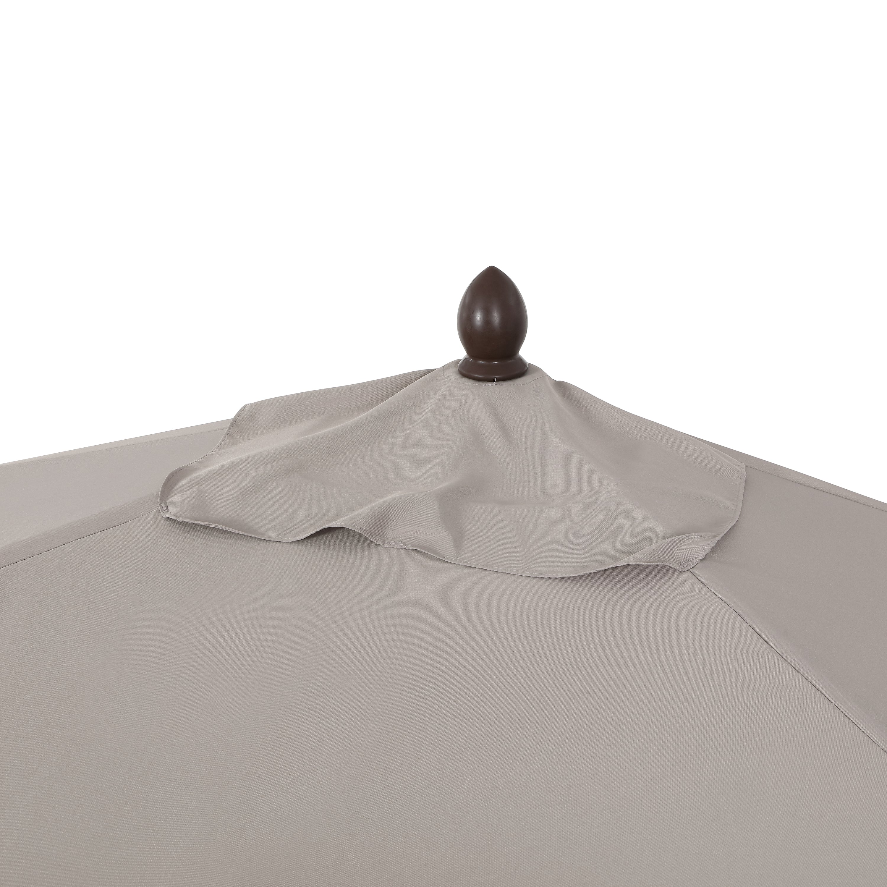 Sidney Classic MidCentury Rectangular Half Market Patio Umbrella with Crank