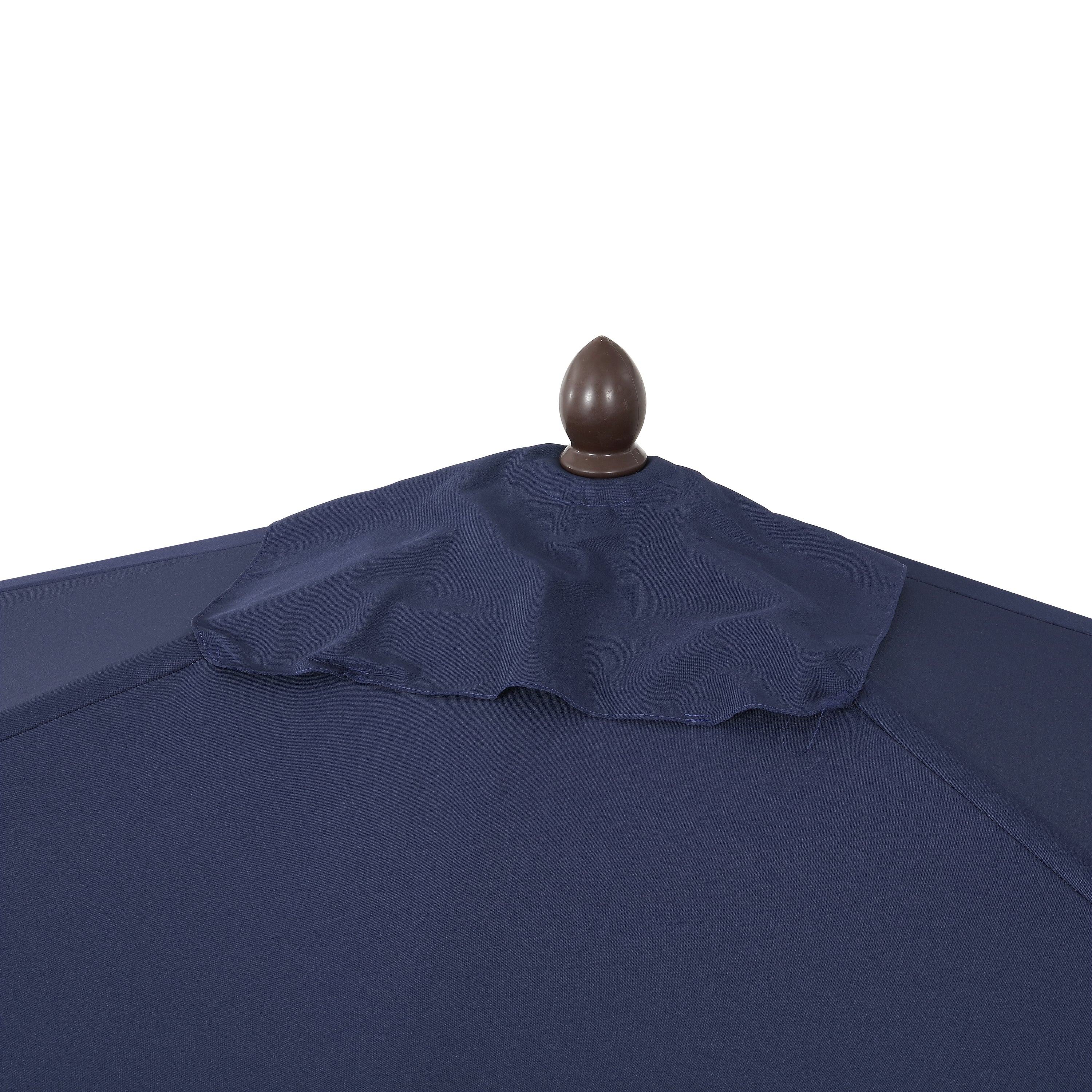 Sidney Classic MidCentury Rectangular Half Market Patio Umbrella with Crank