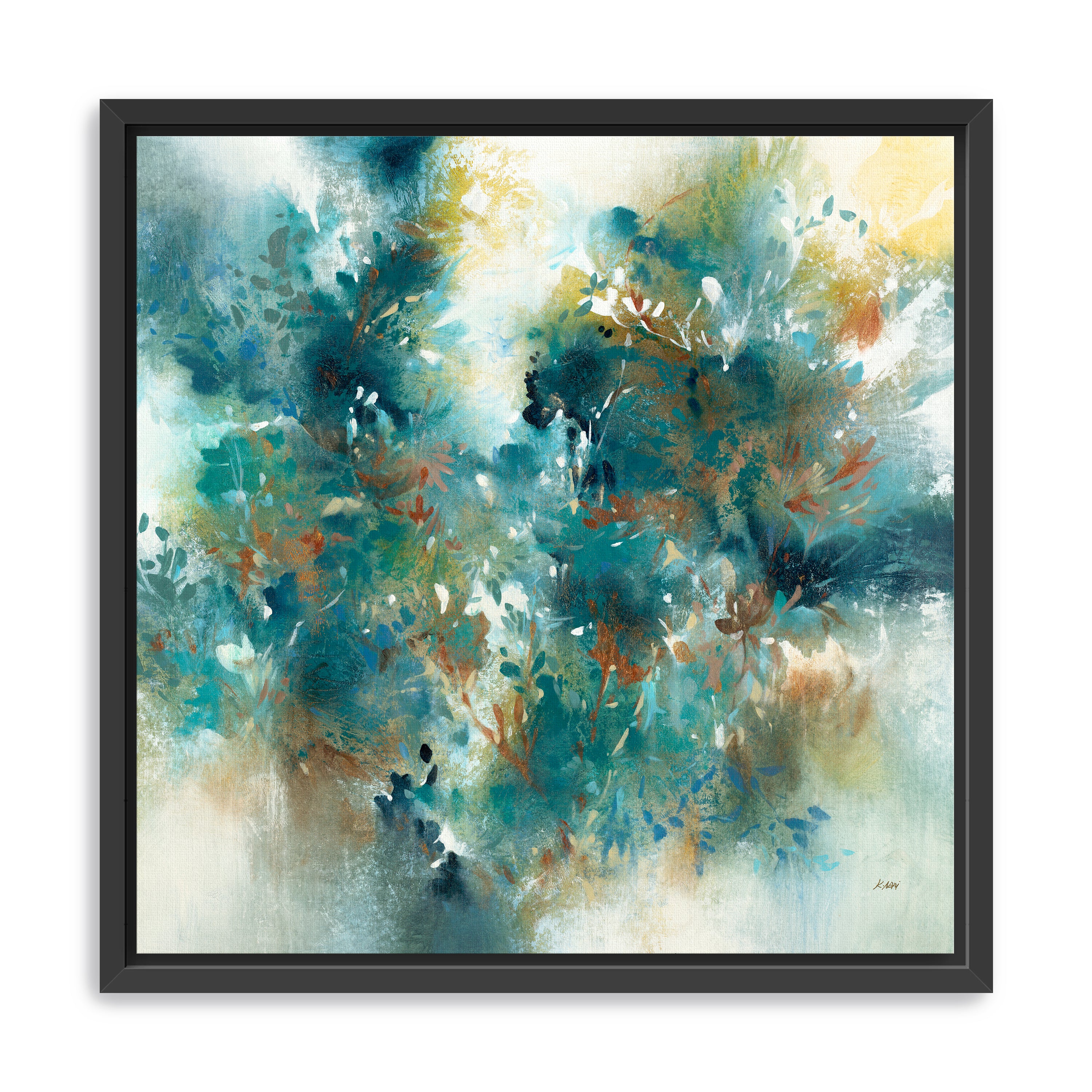 Whispers of Blue Spring Canvas Giclee