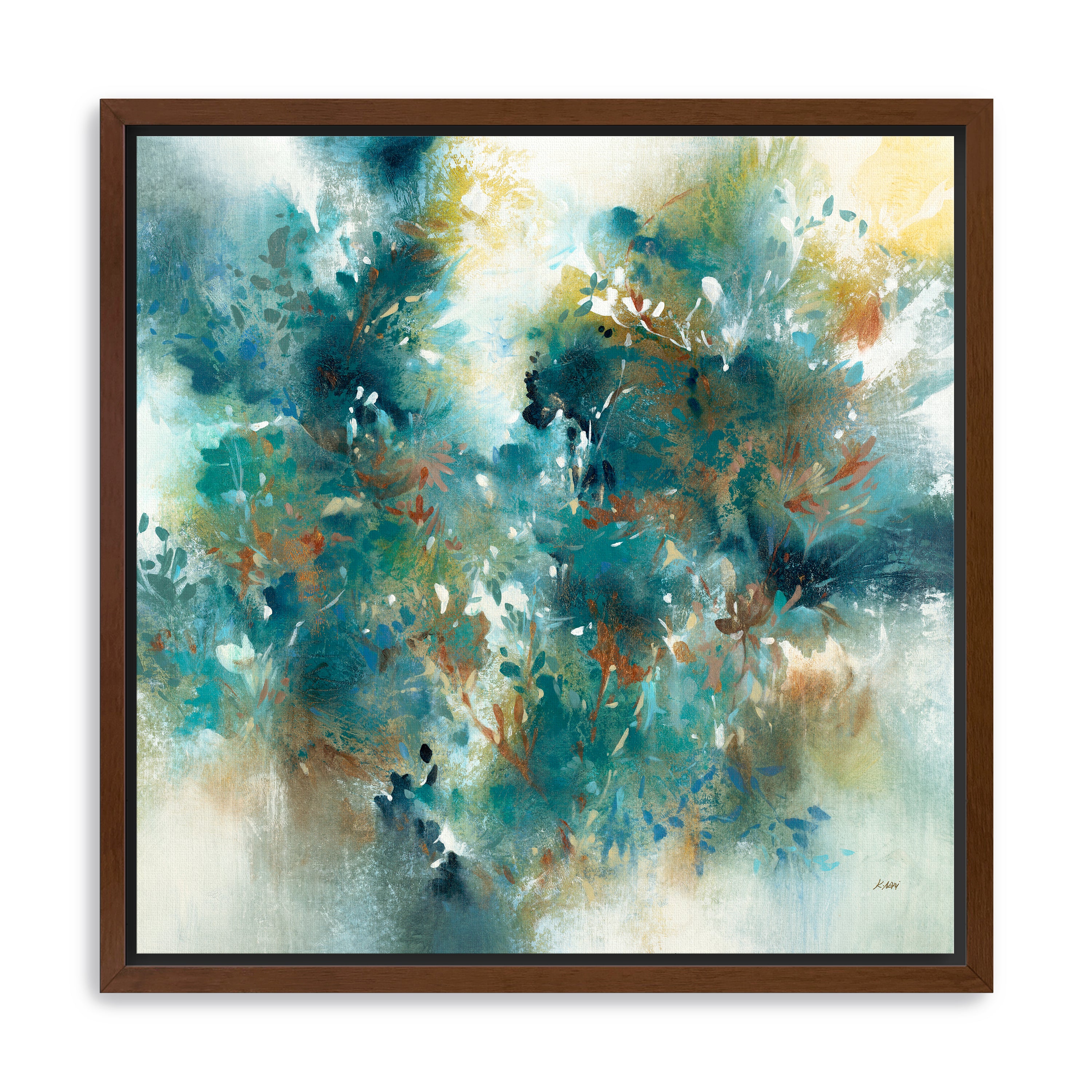 Whispers of Blue Spring Canvas Giclee