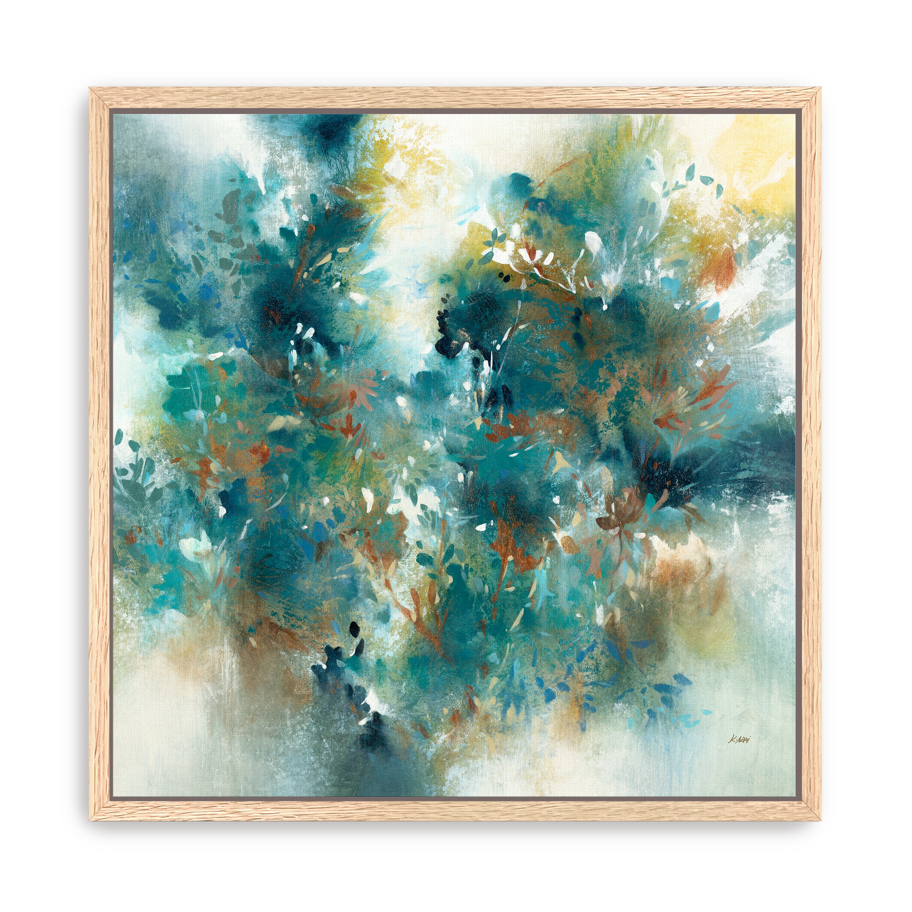 Whispers of Blue Spring Canvas Giclee