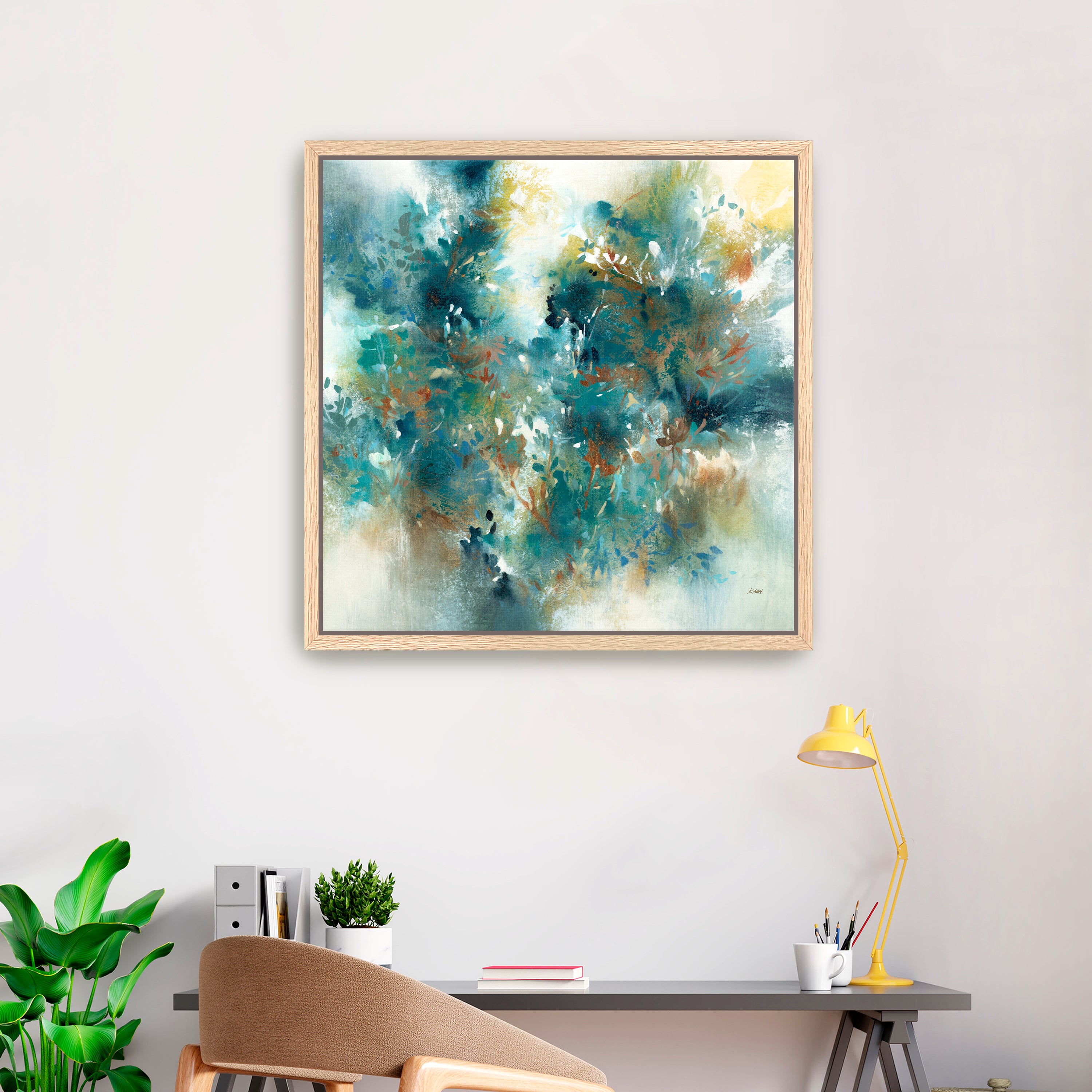 Whispers of Blue Spring Canvas Giclee