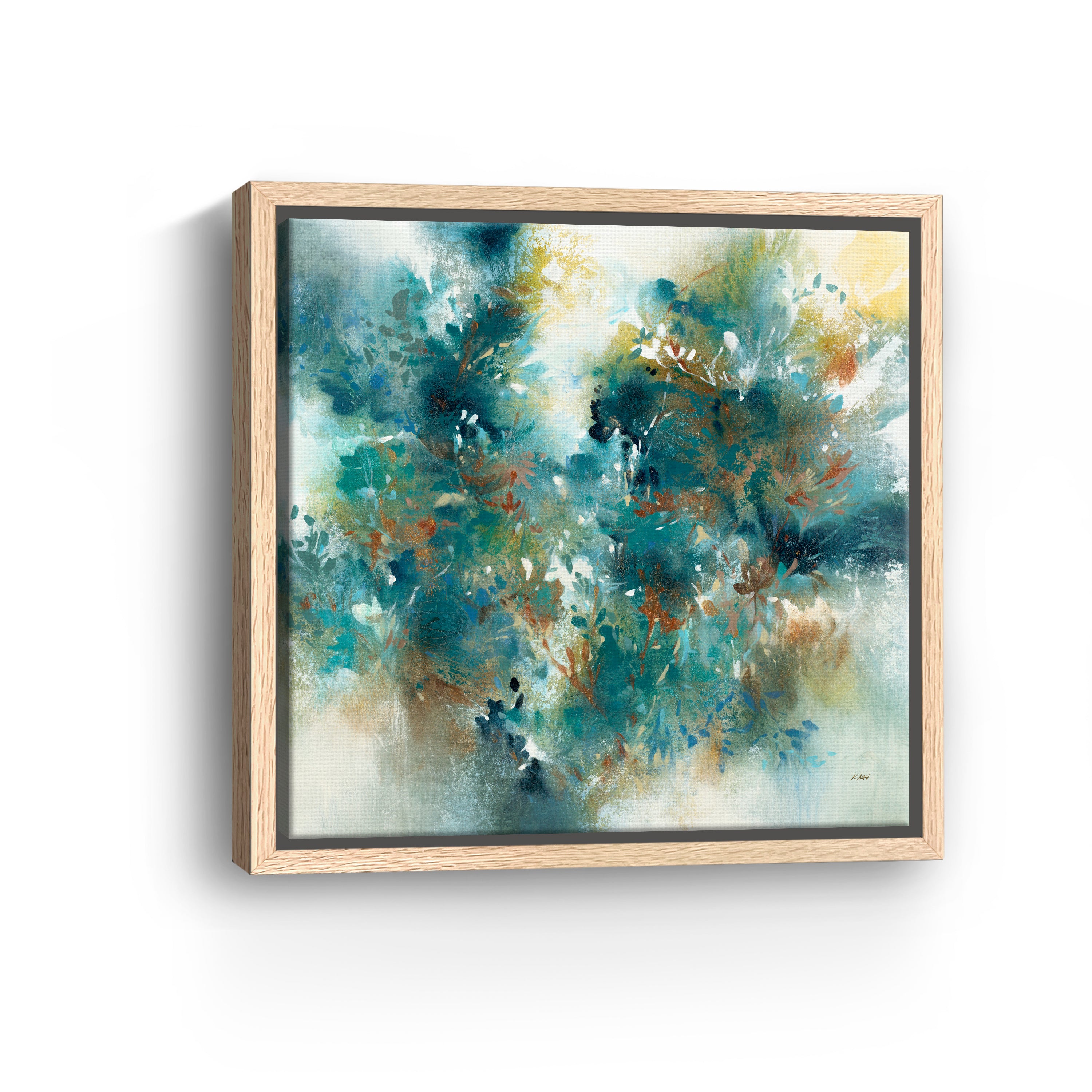 Whispers of Blue Spring Canvas Giclee