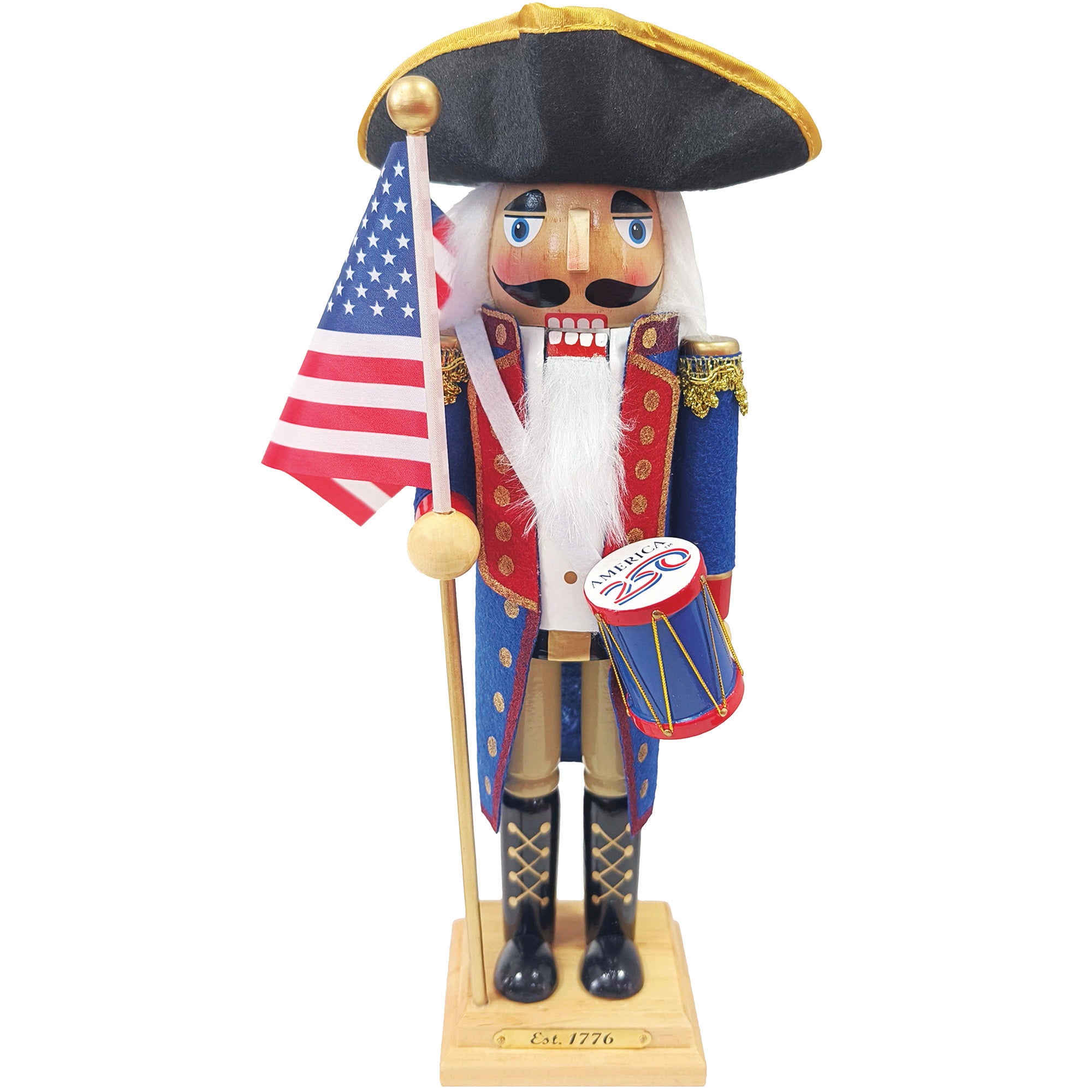 250th Founding Nutcracker, 14"