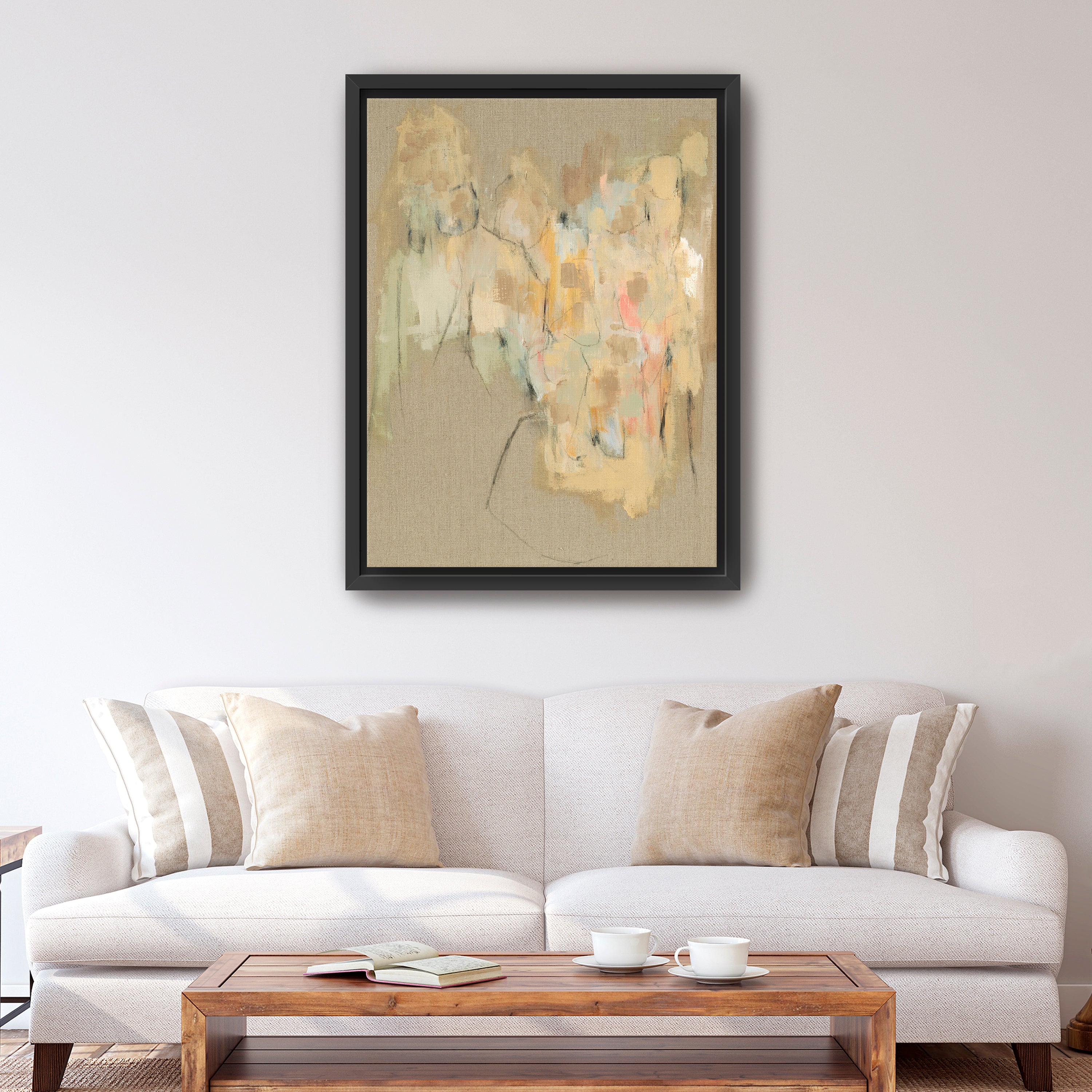 Muting The Noise Canvas Giclee