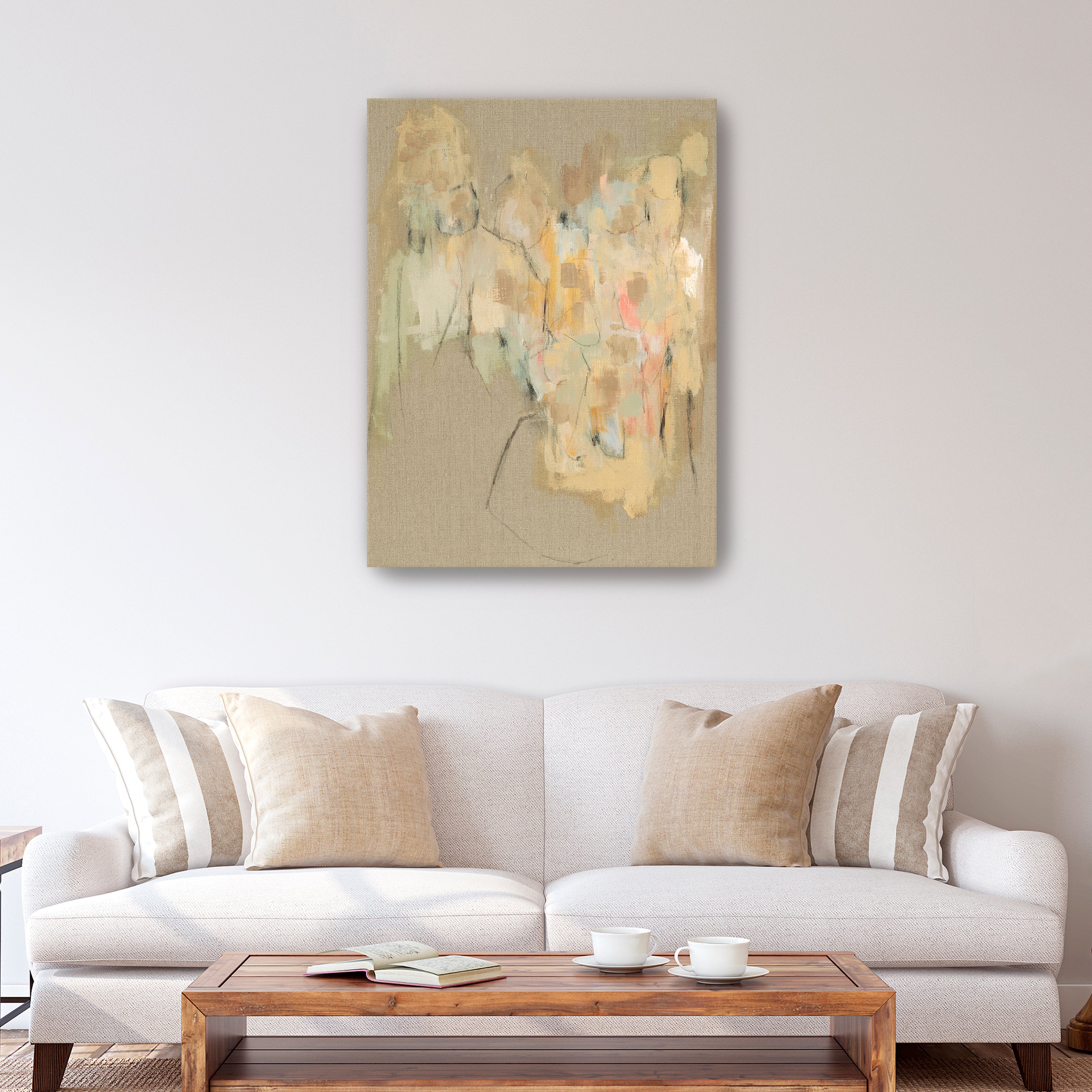 Muting The Noise Canvas Giclee
