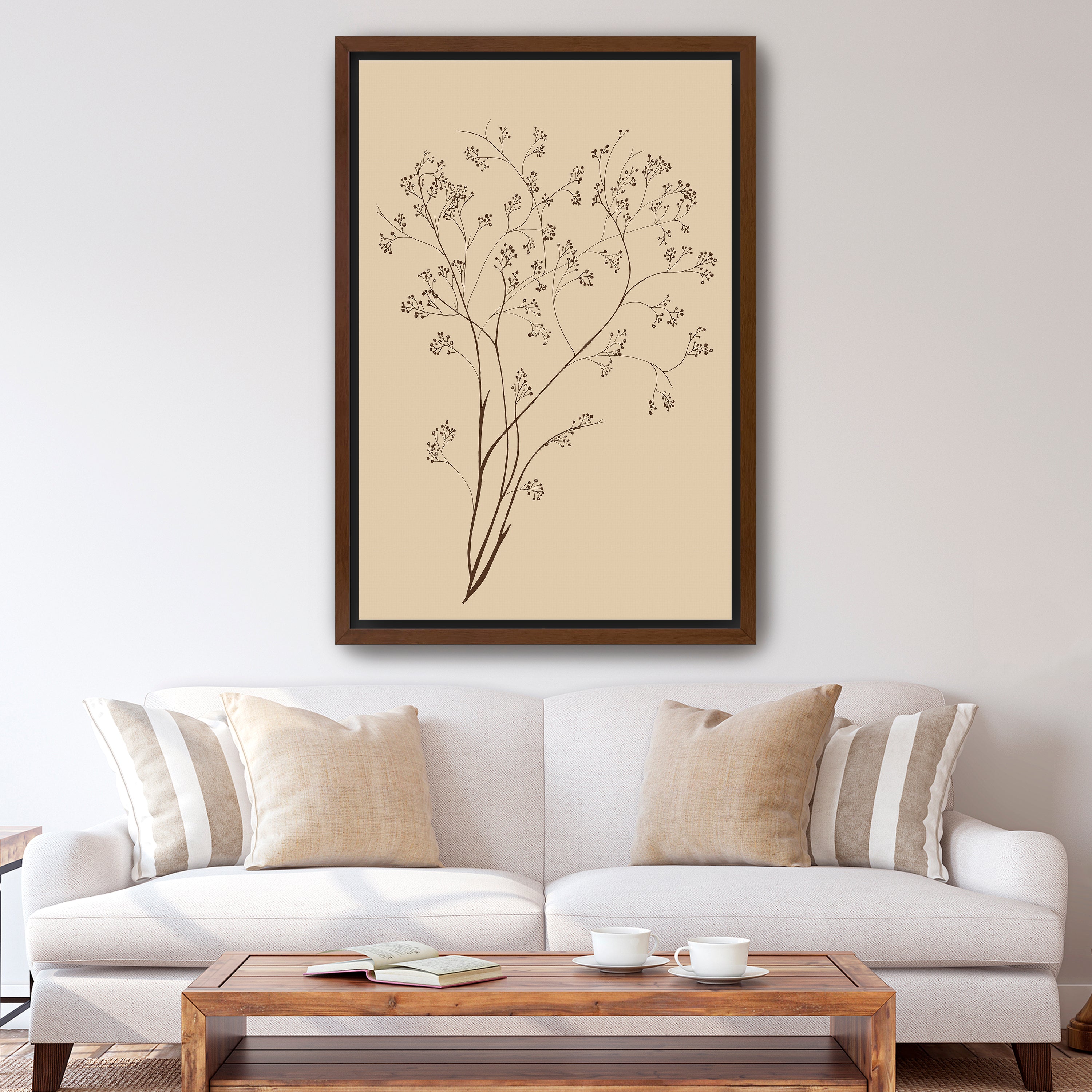 Airy Blooms I Canvas Giclee