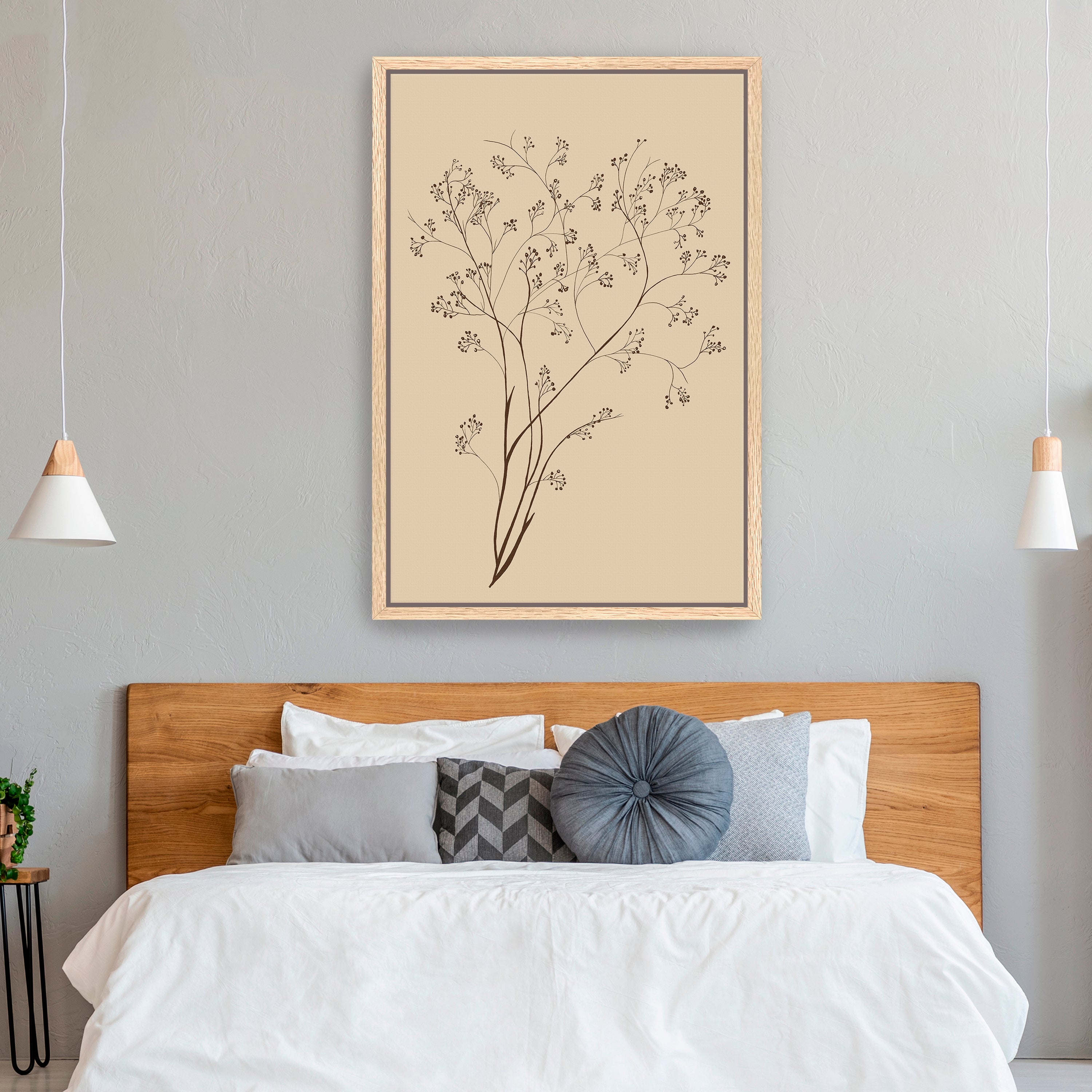 Airy Blooms I Canvas Giclee