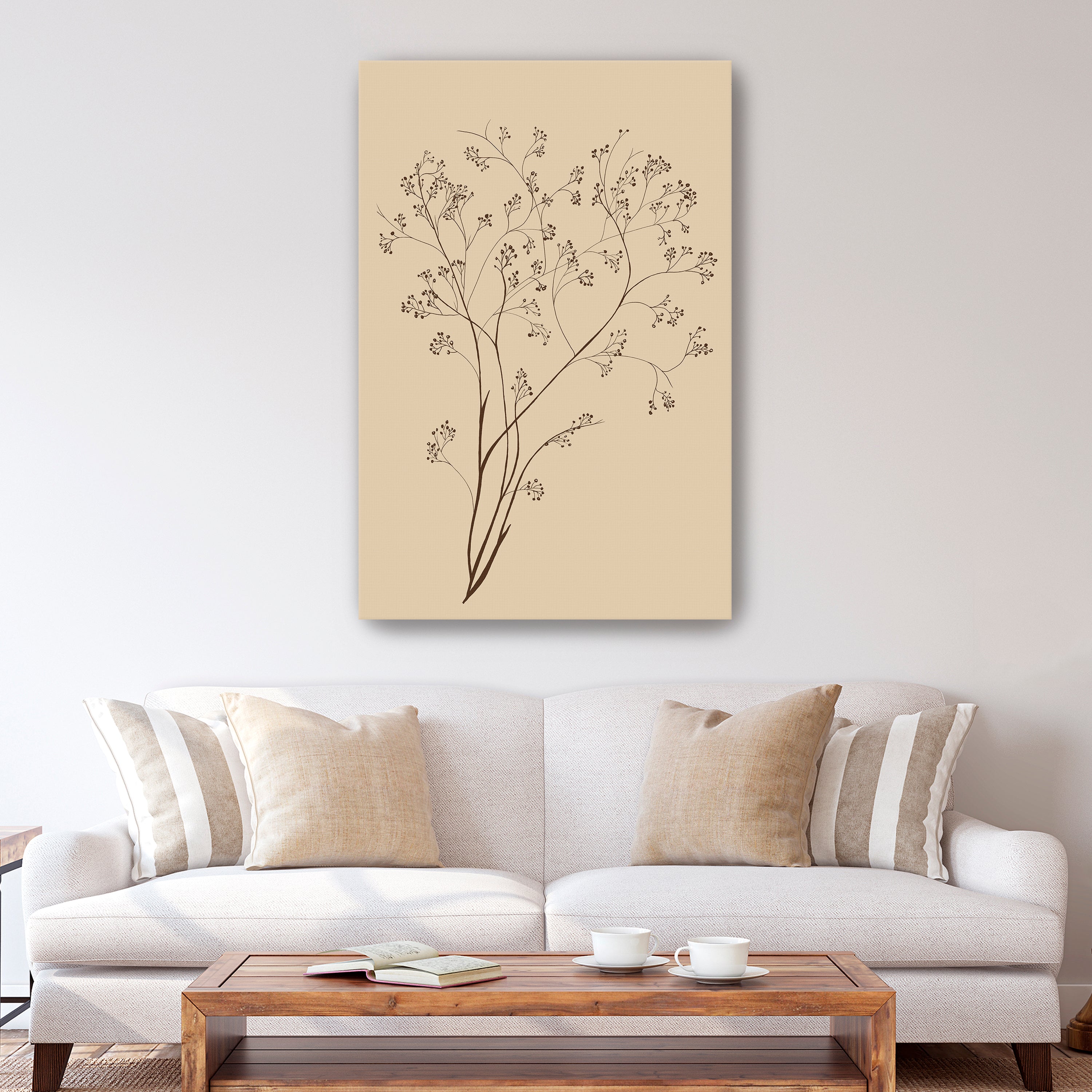 Airy Blooms I Canvas Giclee