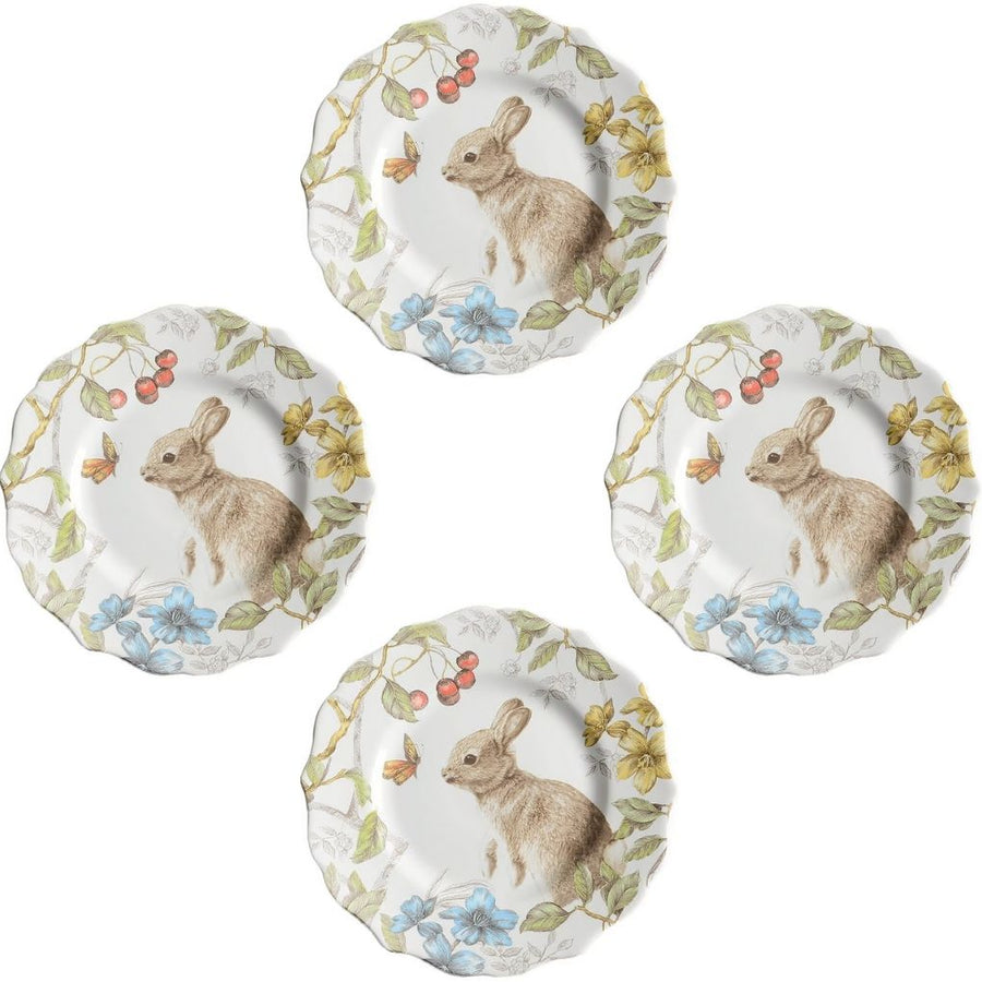 Pier 1 Sofie the Bunny Salad Plates, Set of 4