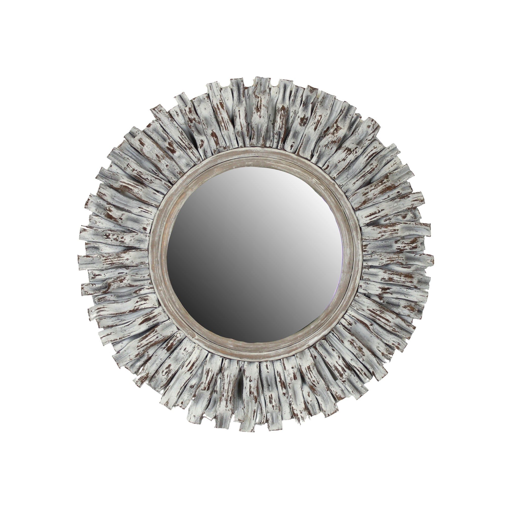 Hapsala Rattan Round Starburst Mirror