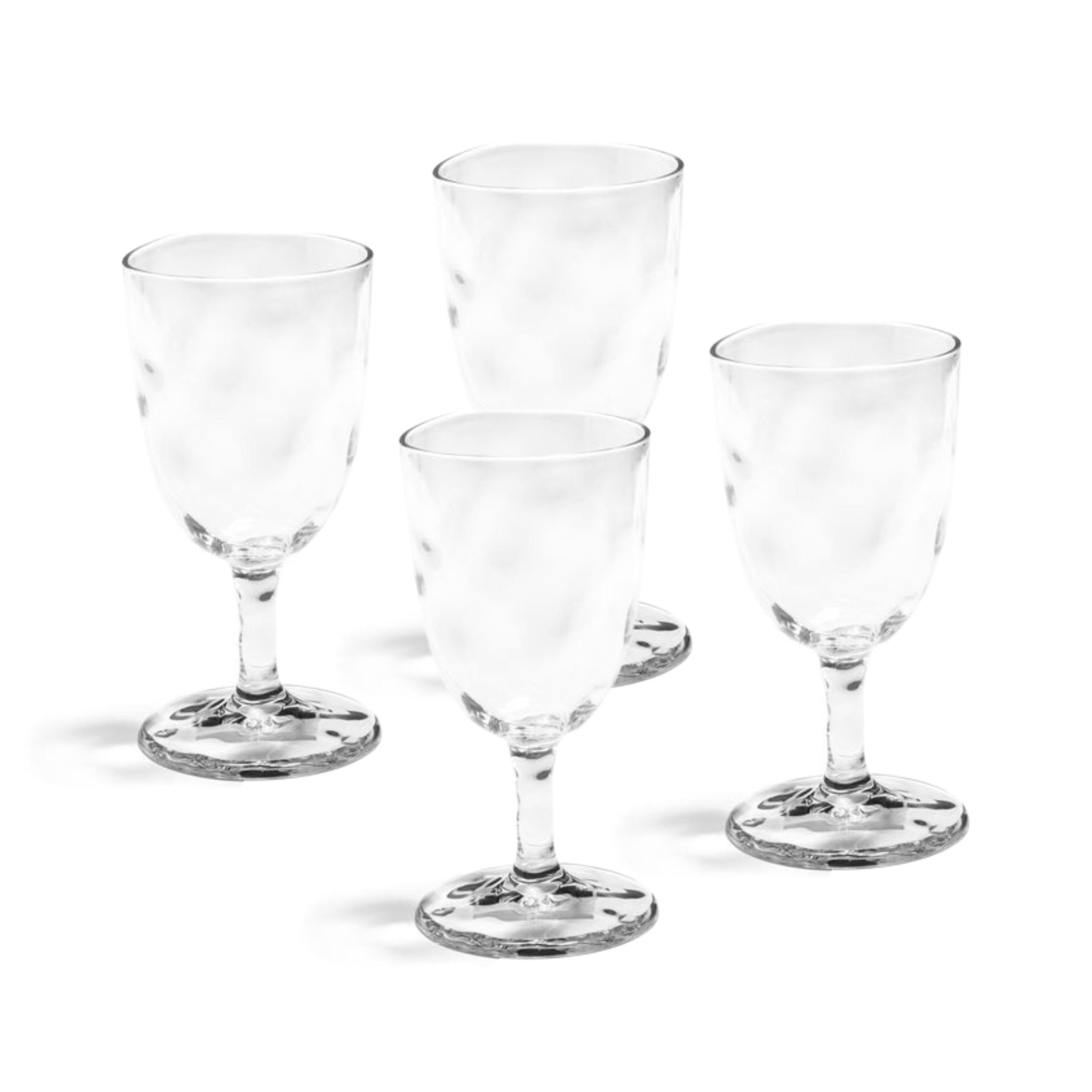 Ruffle 14oz Outdoor Wine Glass, Set of 4