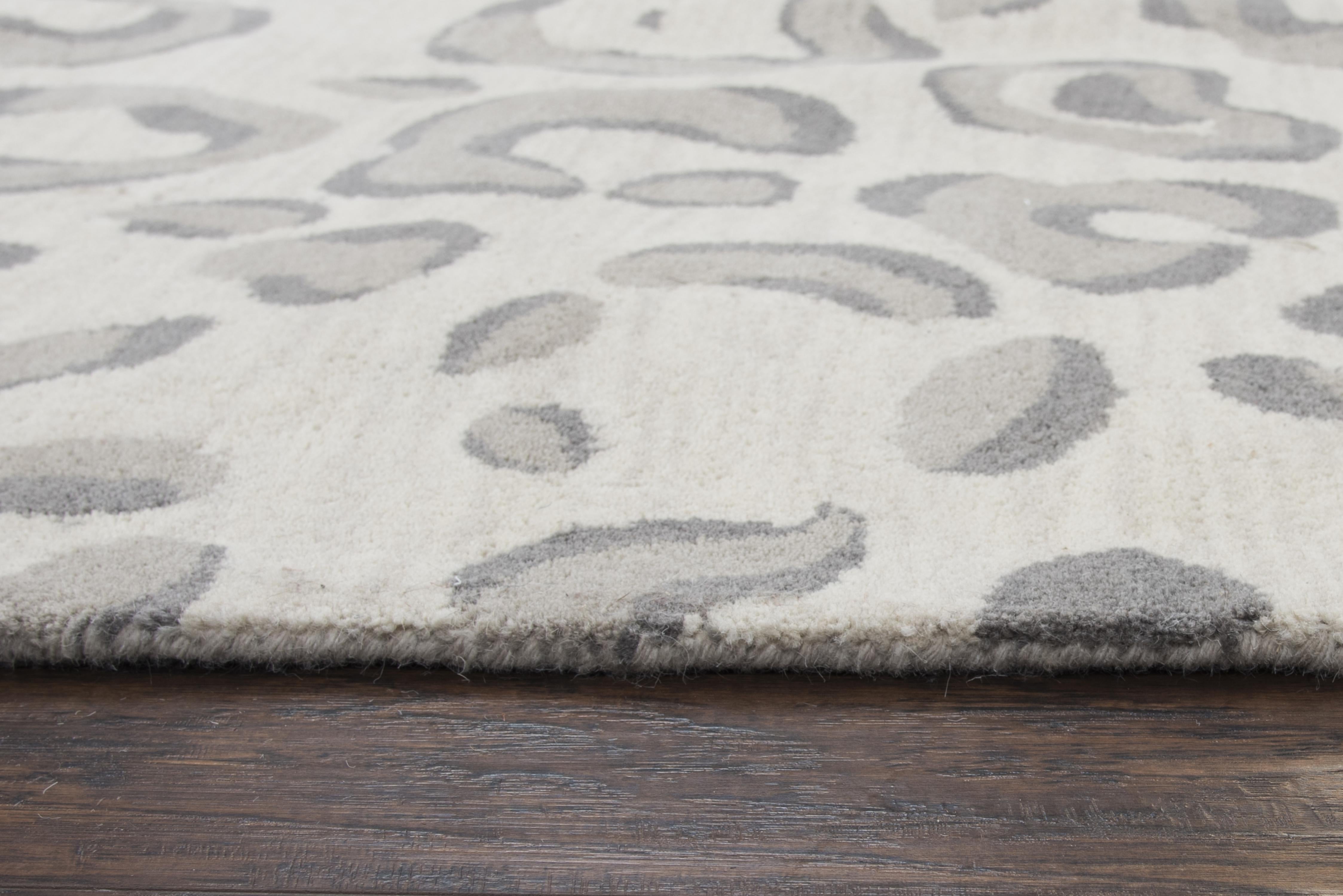 Hand Tufted 100% Wool Animal/Cheetah Area Rug