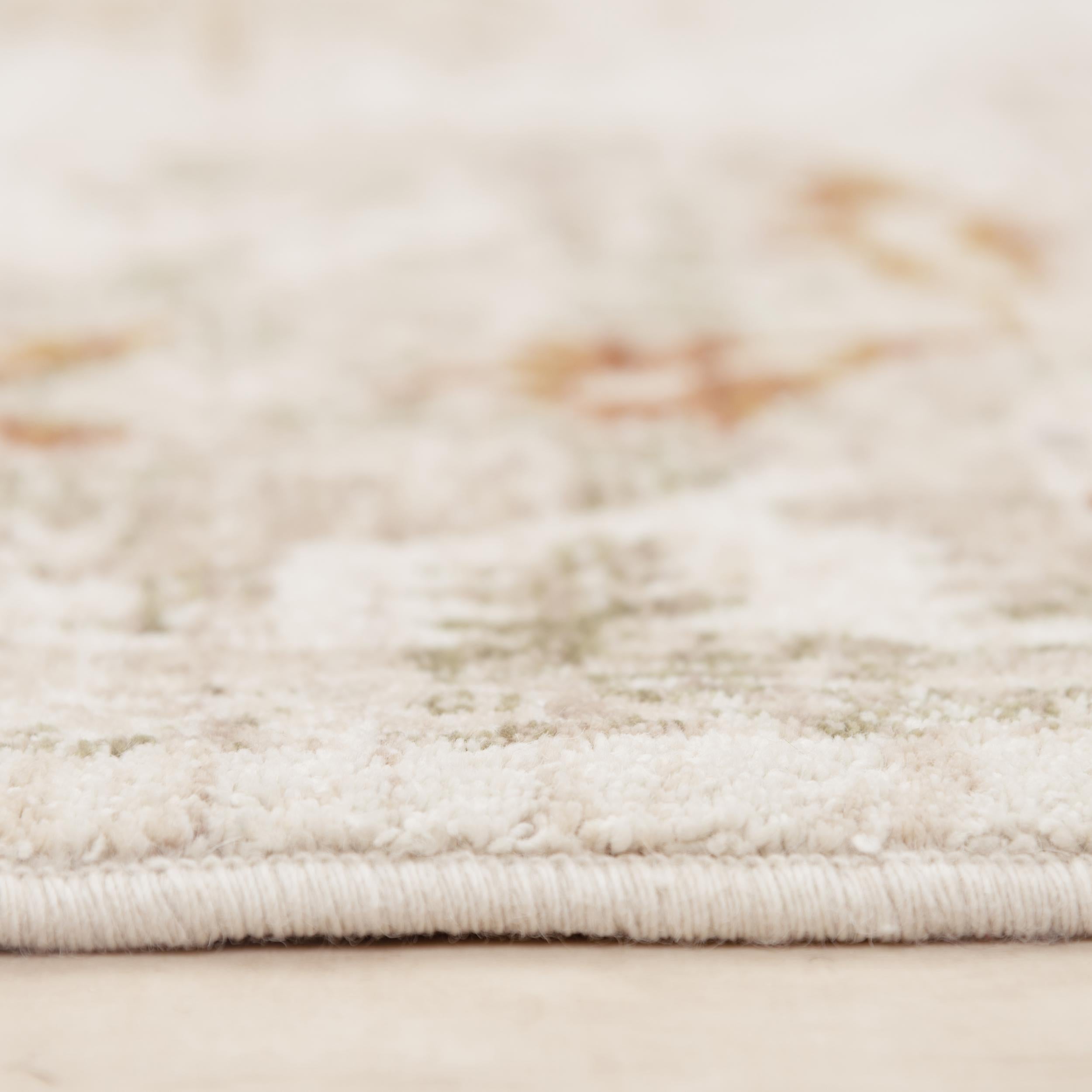 Ventura Power Loomed 100% Wool Medallion Area Rug