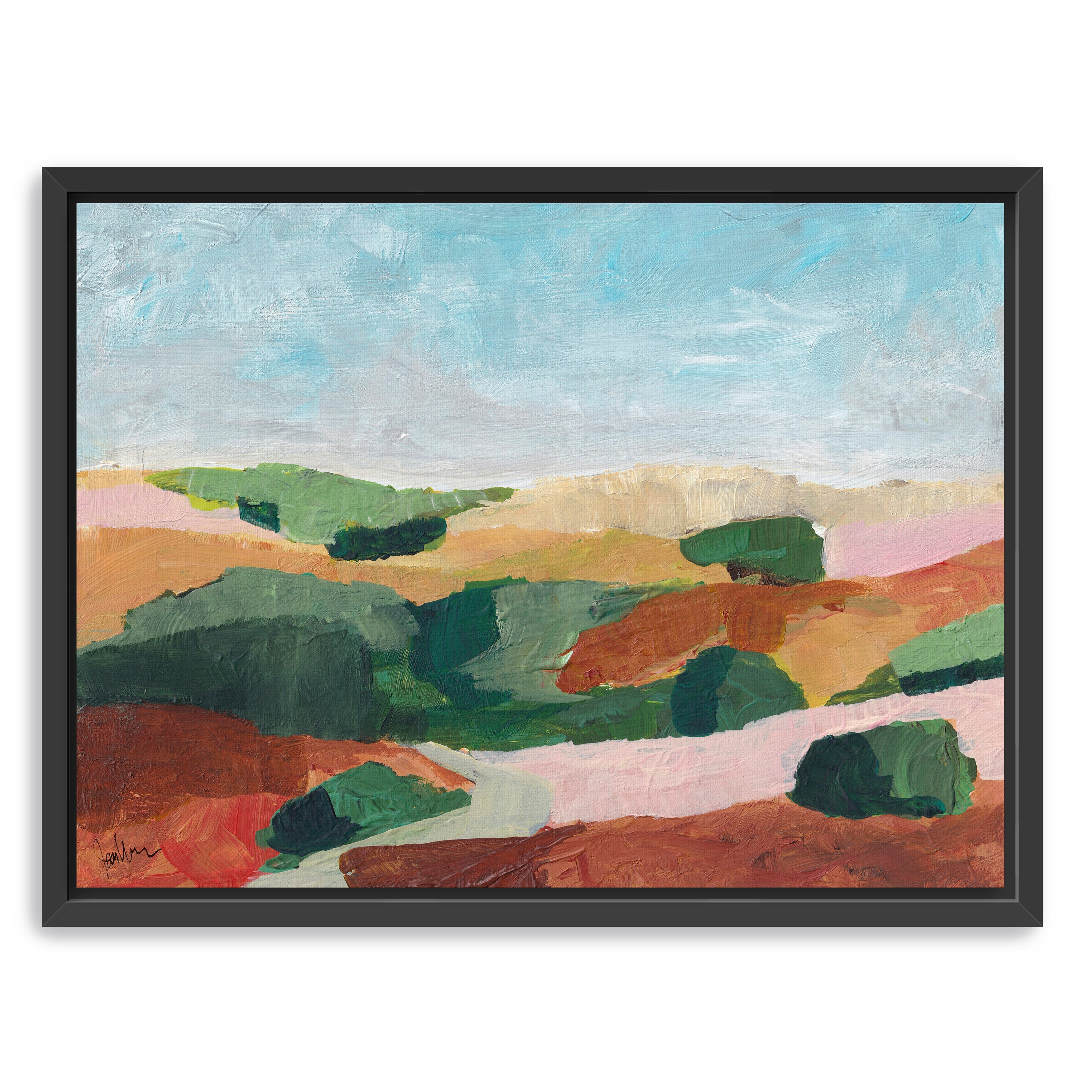 Summer Hills 2 Canvas Giclee