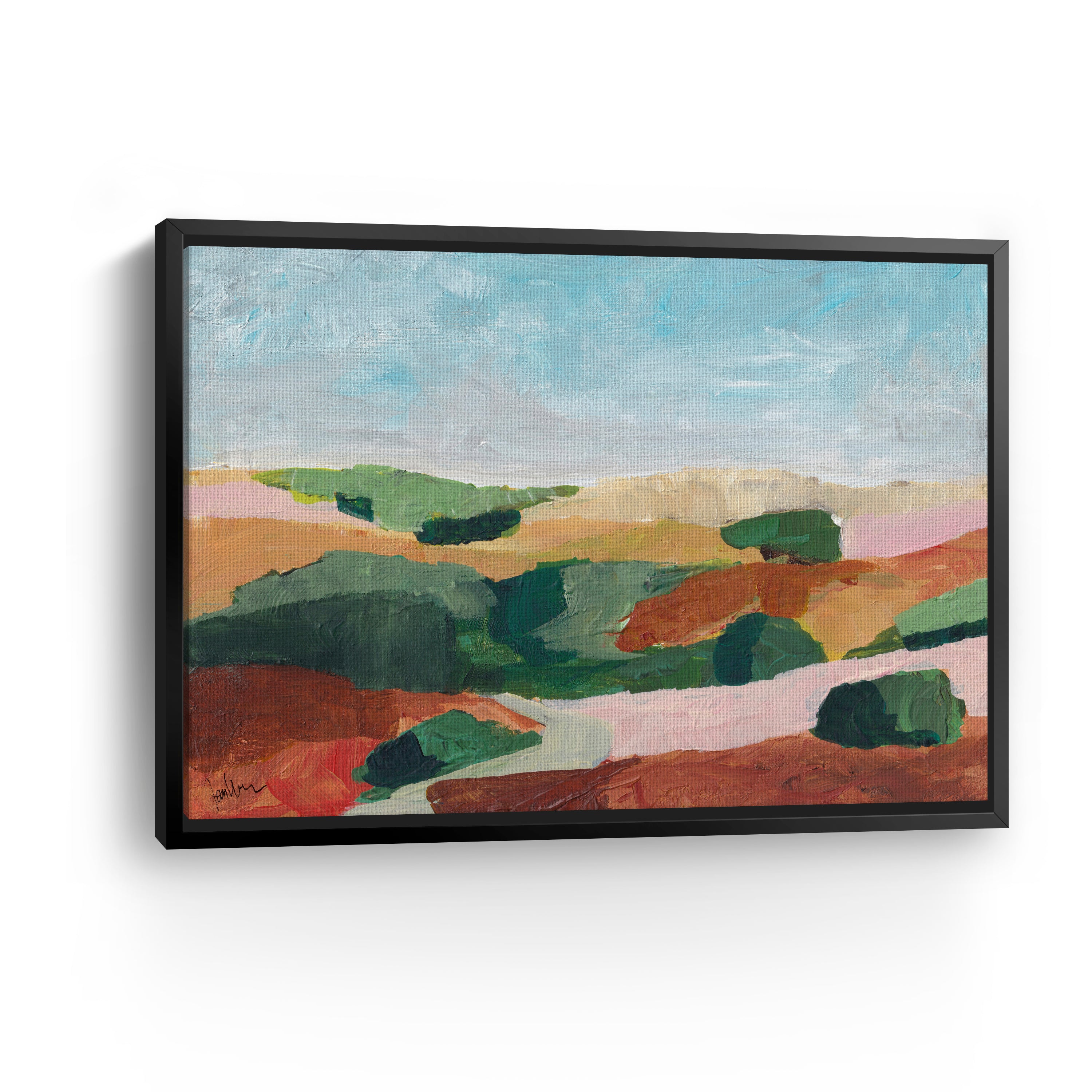 Summer Hills 2 Canvas Giclee
