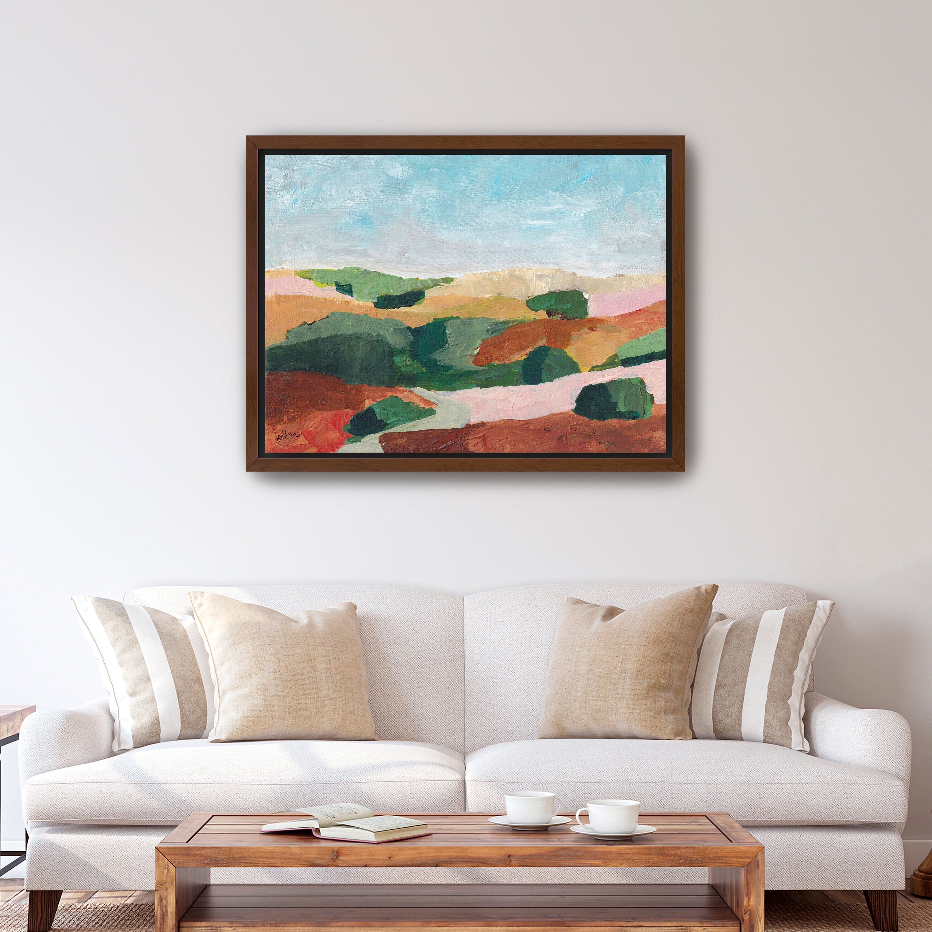 Summer Hills 2 Canvas Giclee