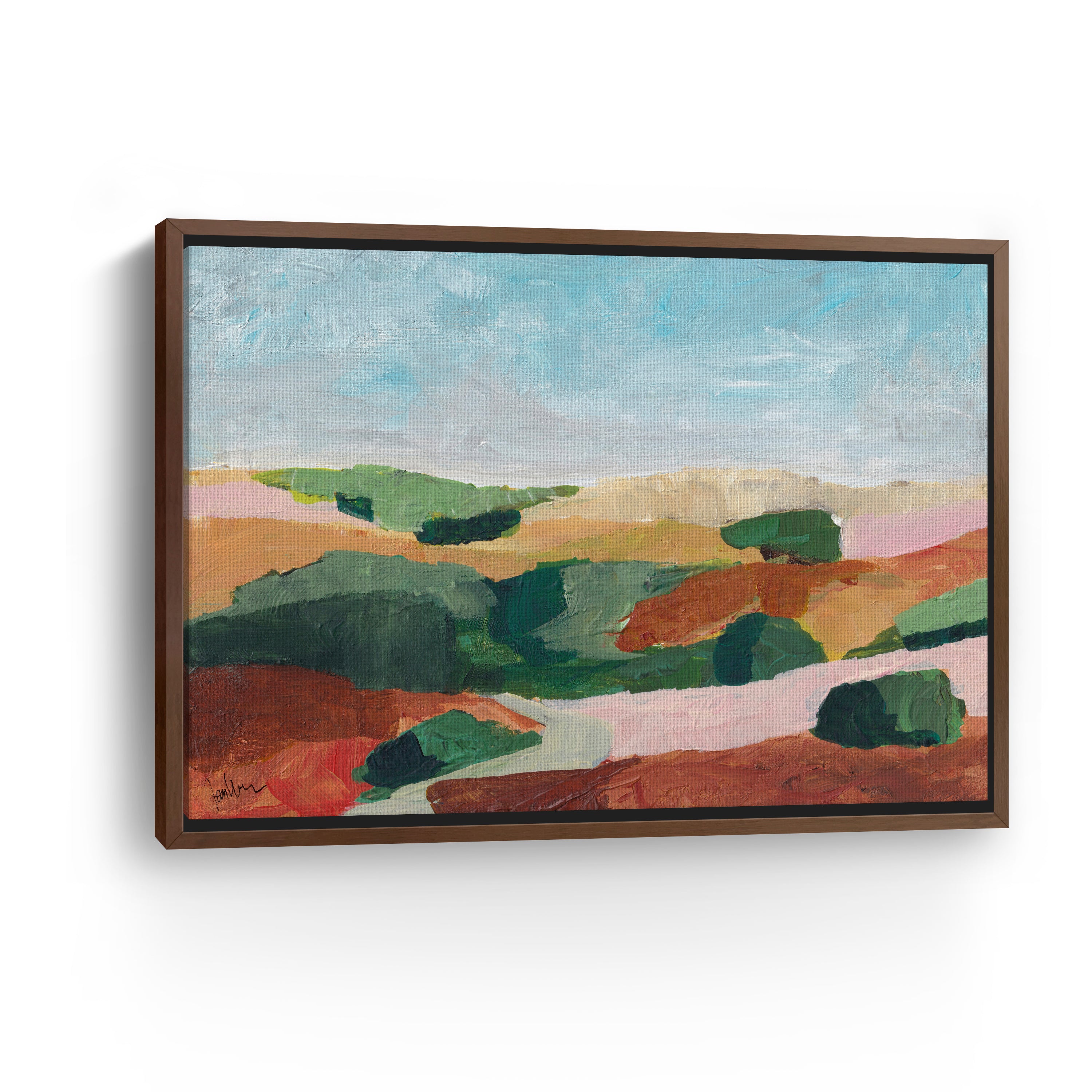 Summer Hills 2 Canvas Giclee