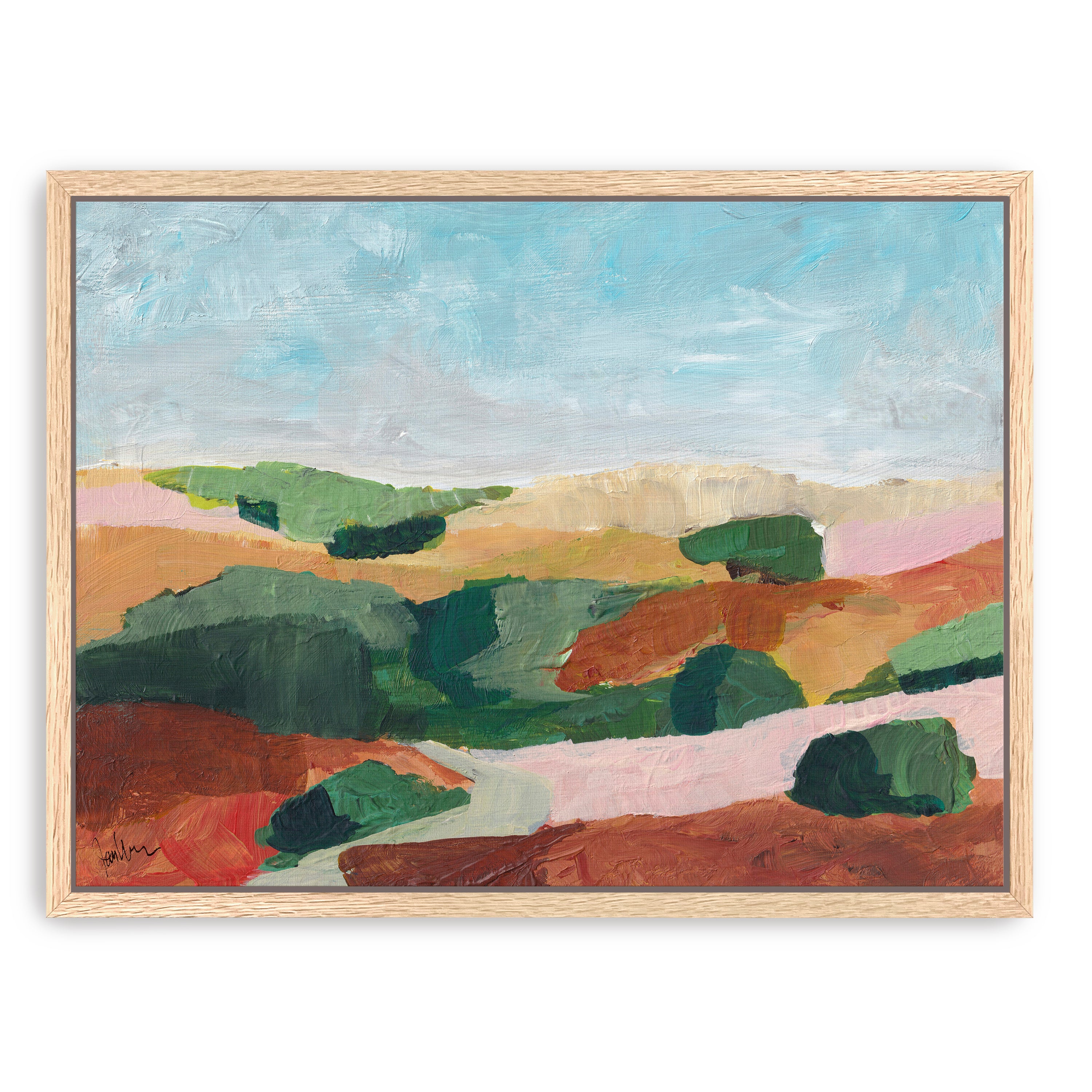Summer Hills 2 Canvas Giclee