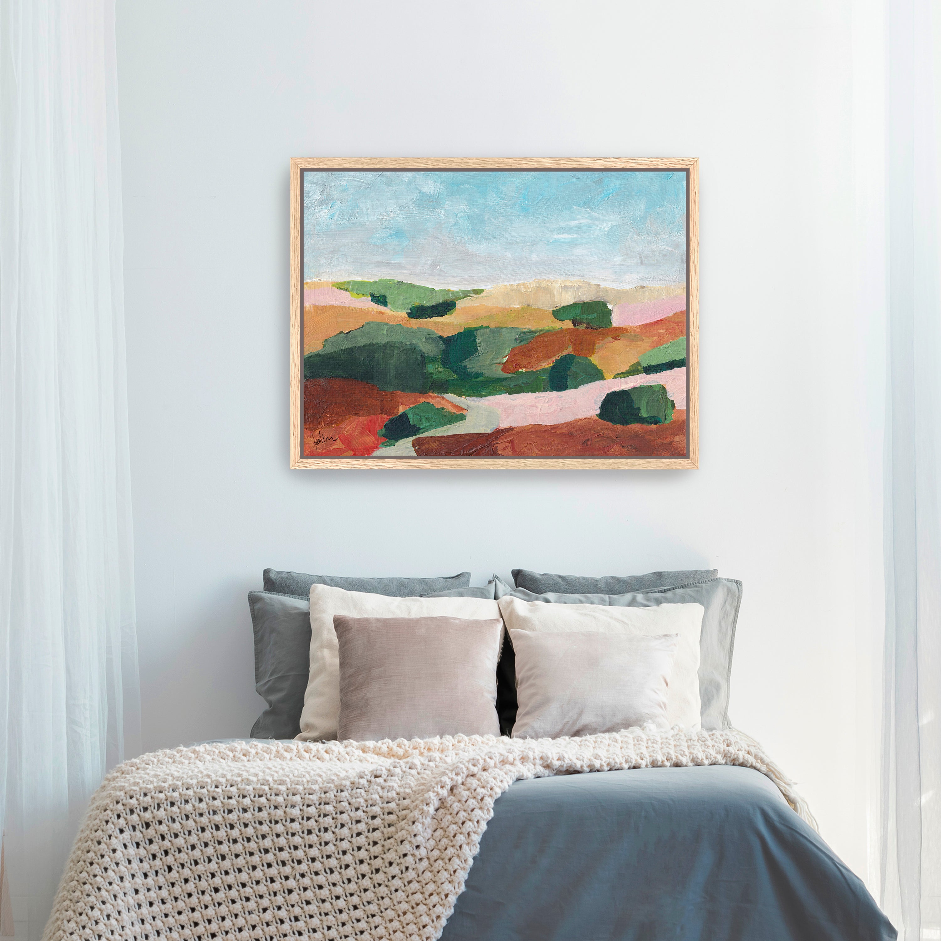 Summer Hills 2 Canvas Giclee