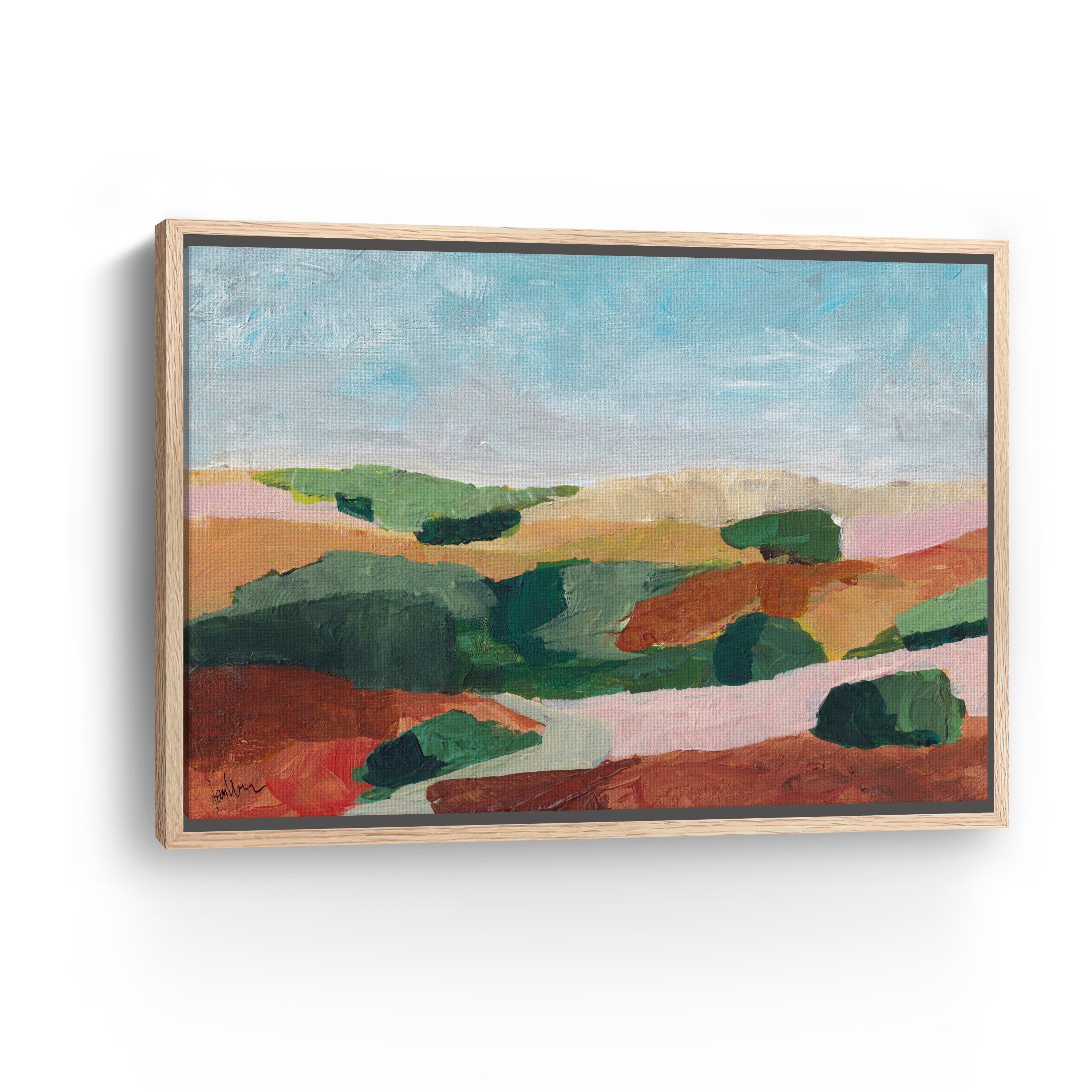 Summer Hills 2 Canvas Giclee