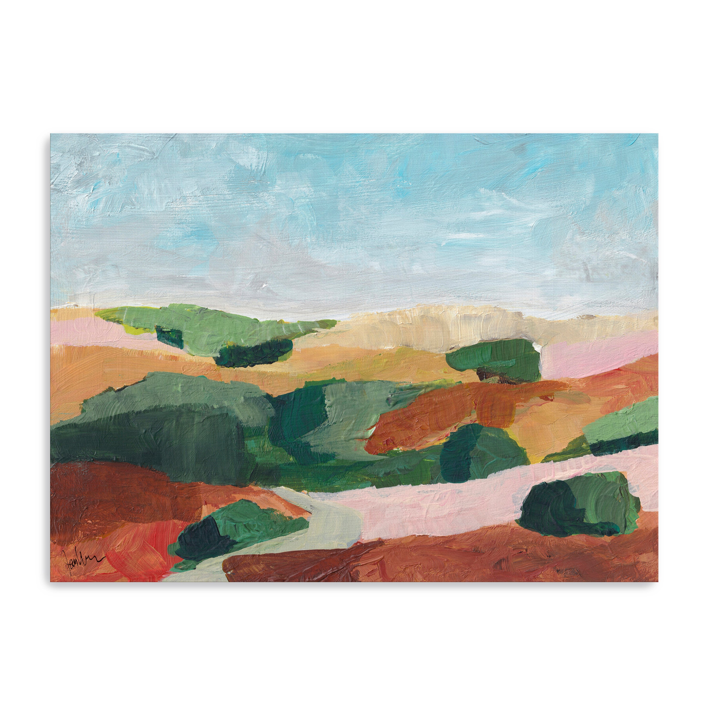 Summer Hills 2 Canvas Giclee