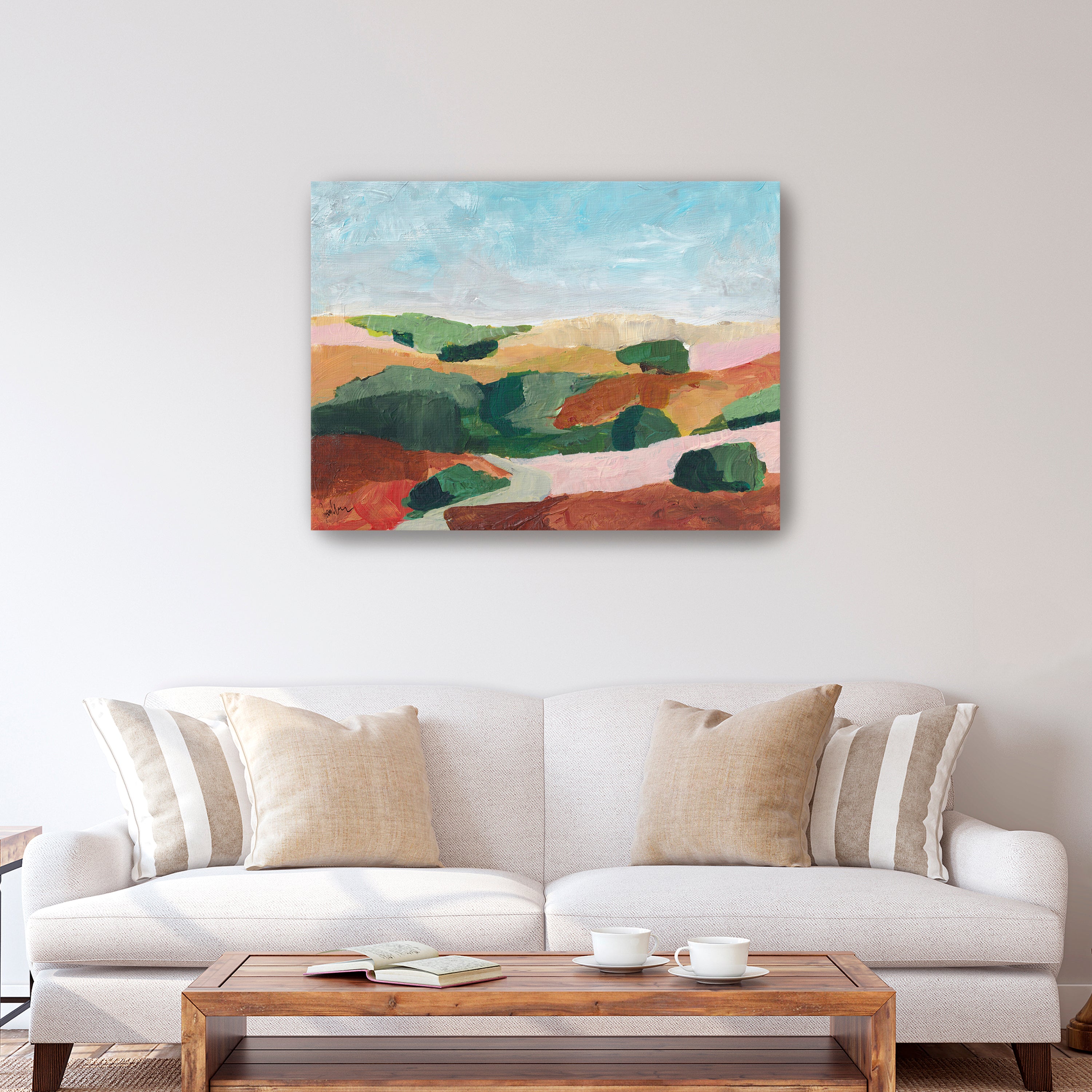 Summer Hills 2 Canvas Giclee
