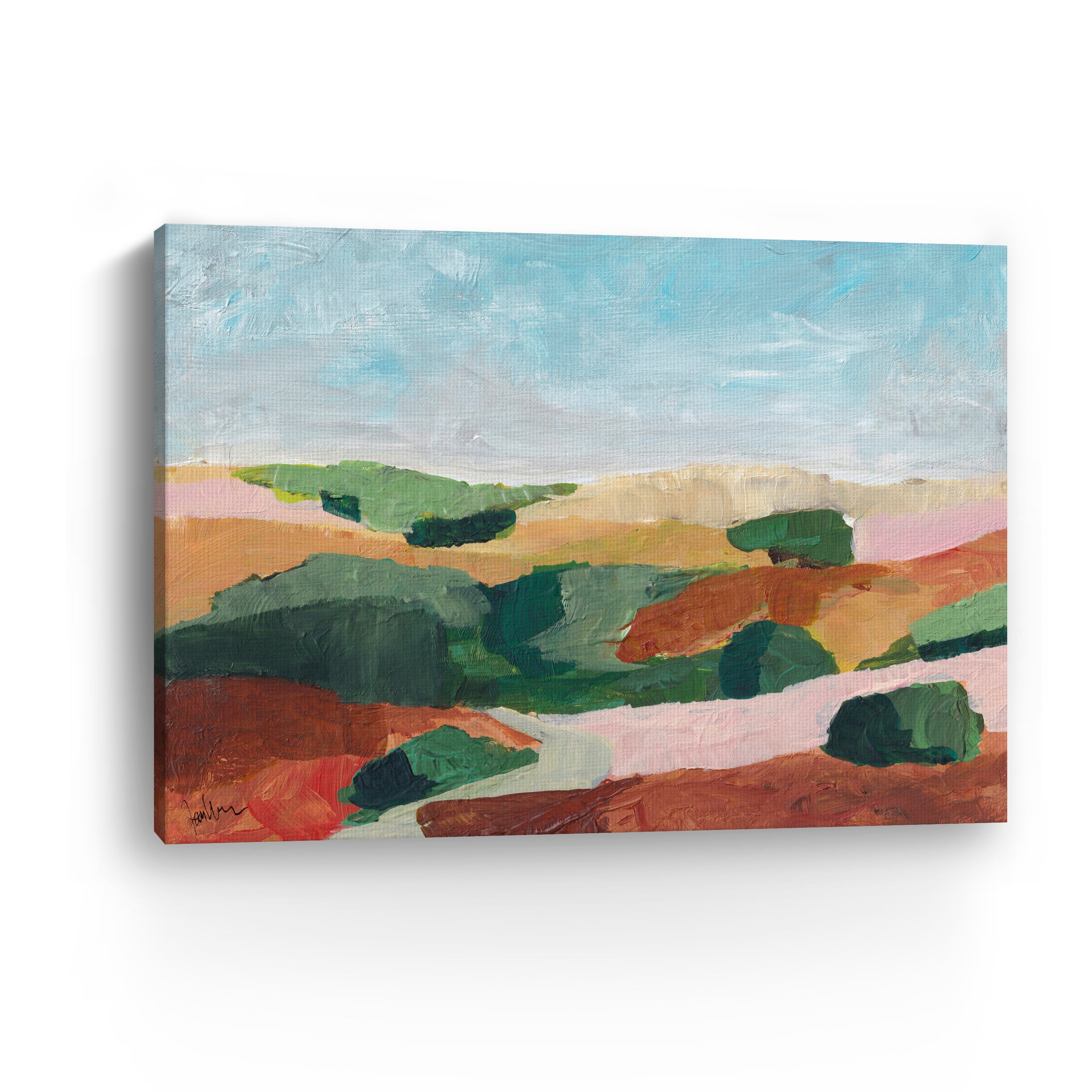 Summer Hills II Canvas Giclee