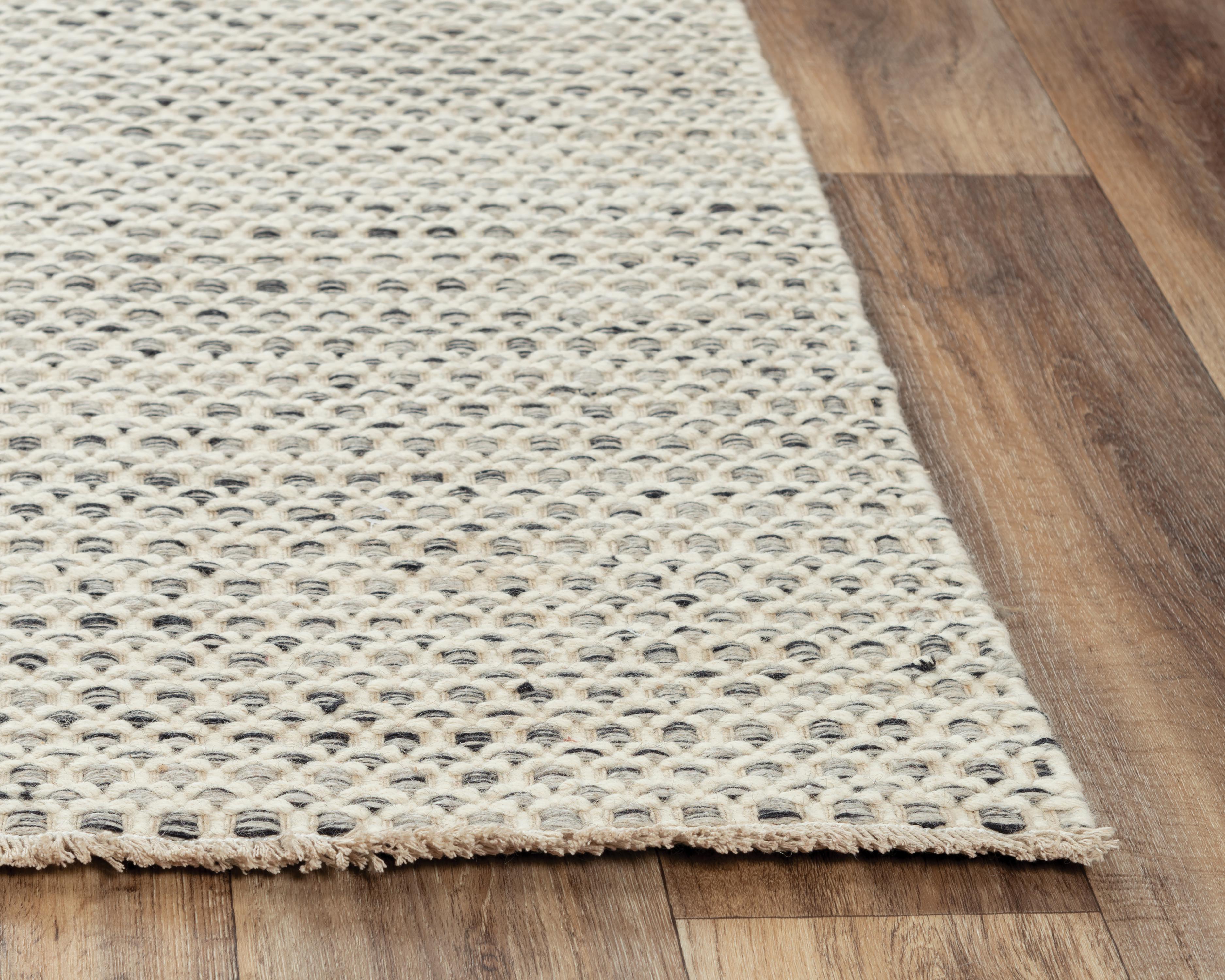 Windsor Hand Woven 100% Wool Basketweave Area Rug - Pier 1