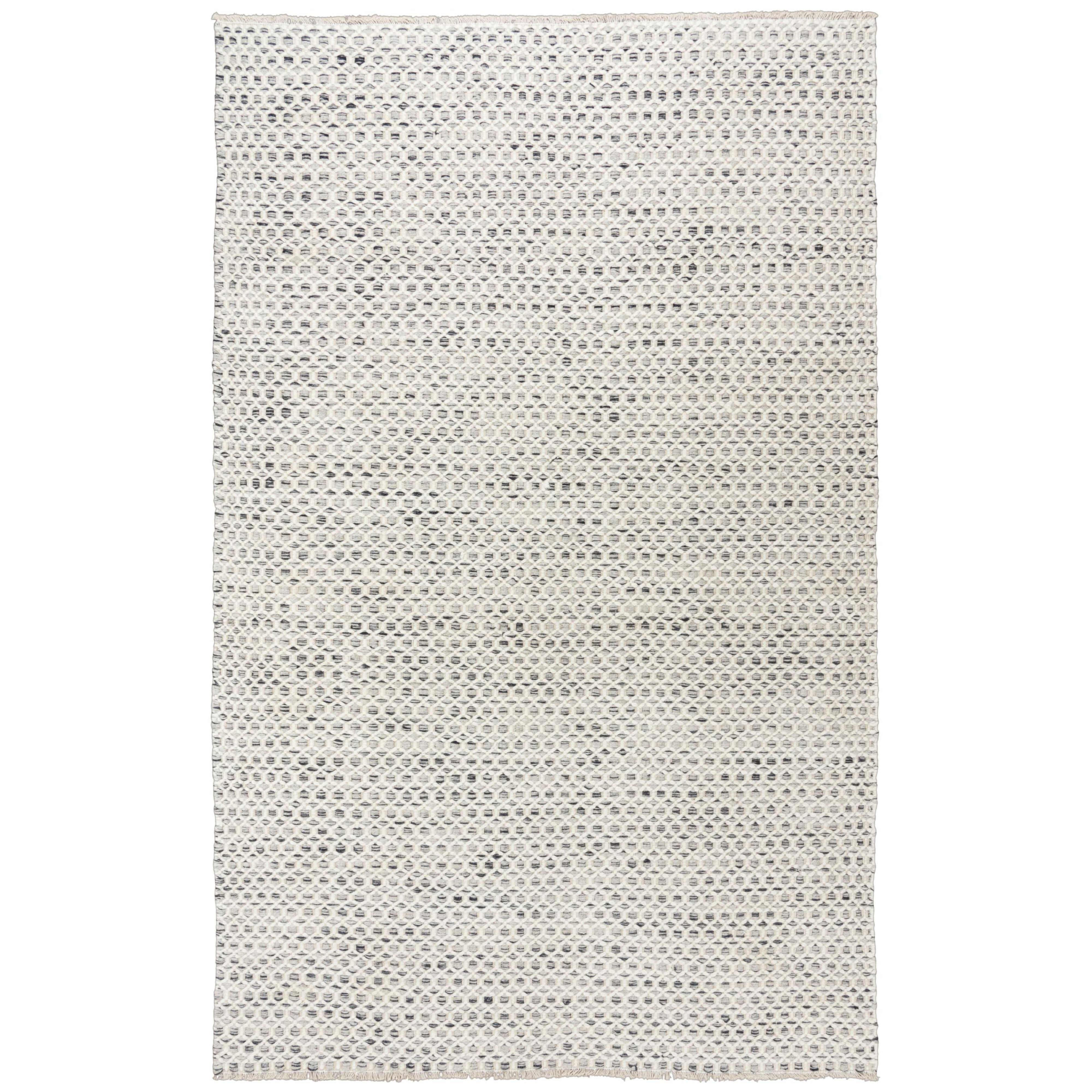 Windsor Hand Woven 100% Wool Basketweave Area Rug