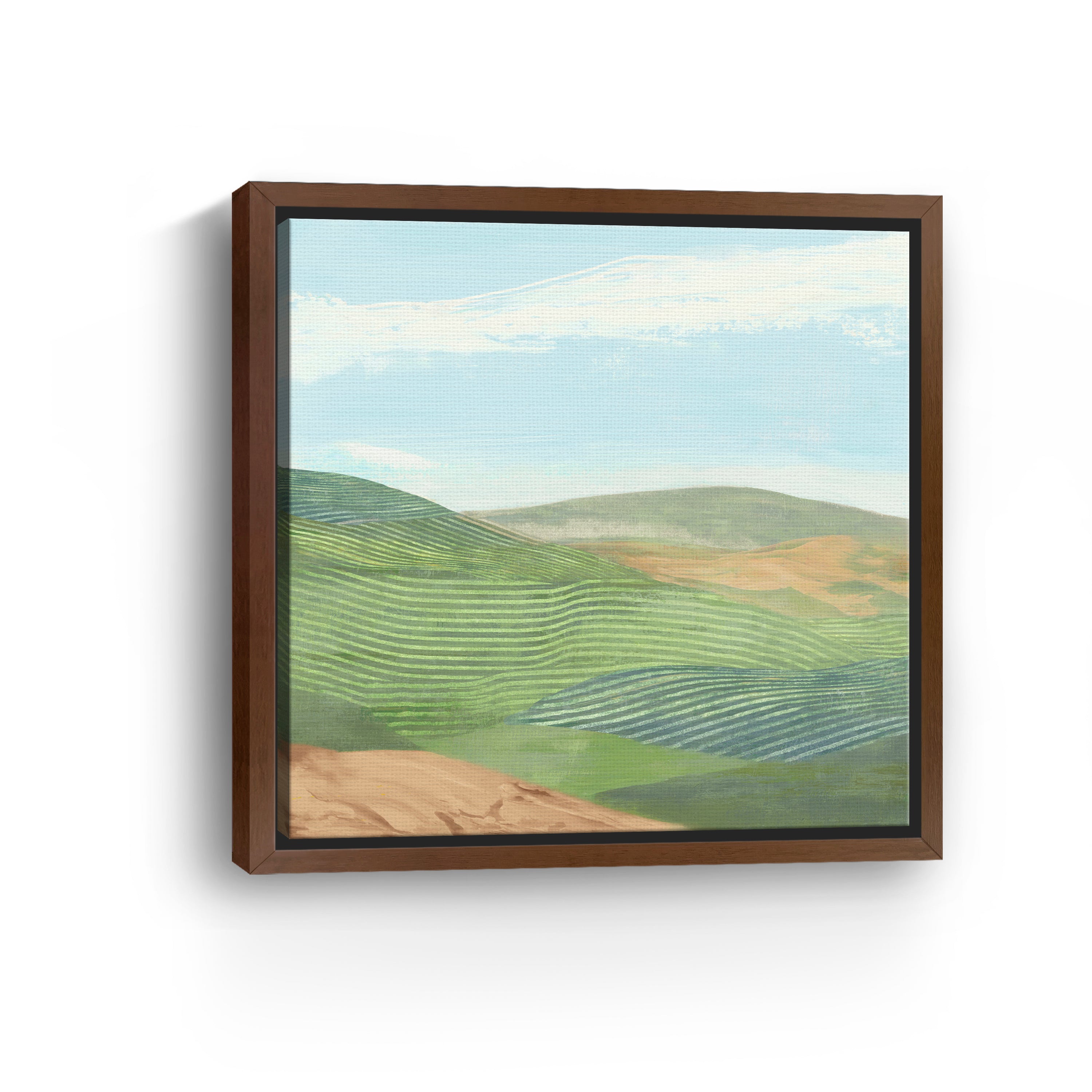 Path Through Serene Landscape Canvas Giclee