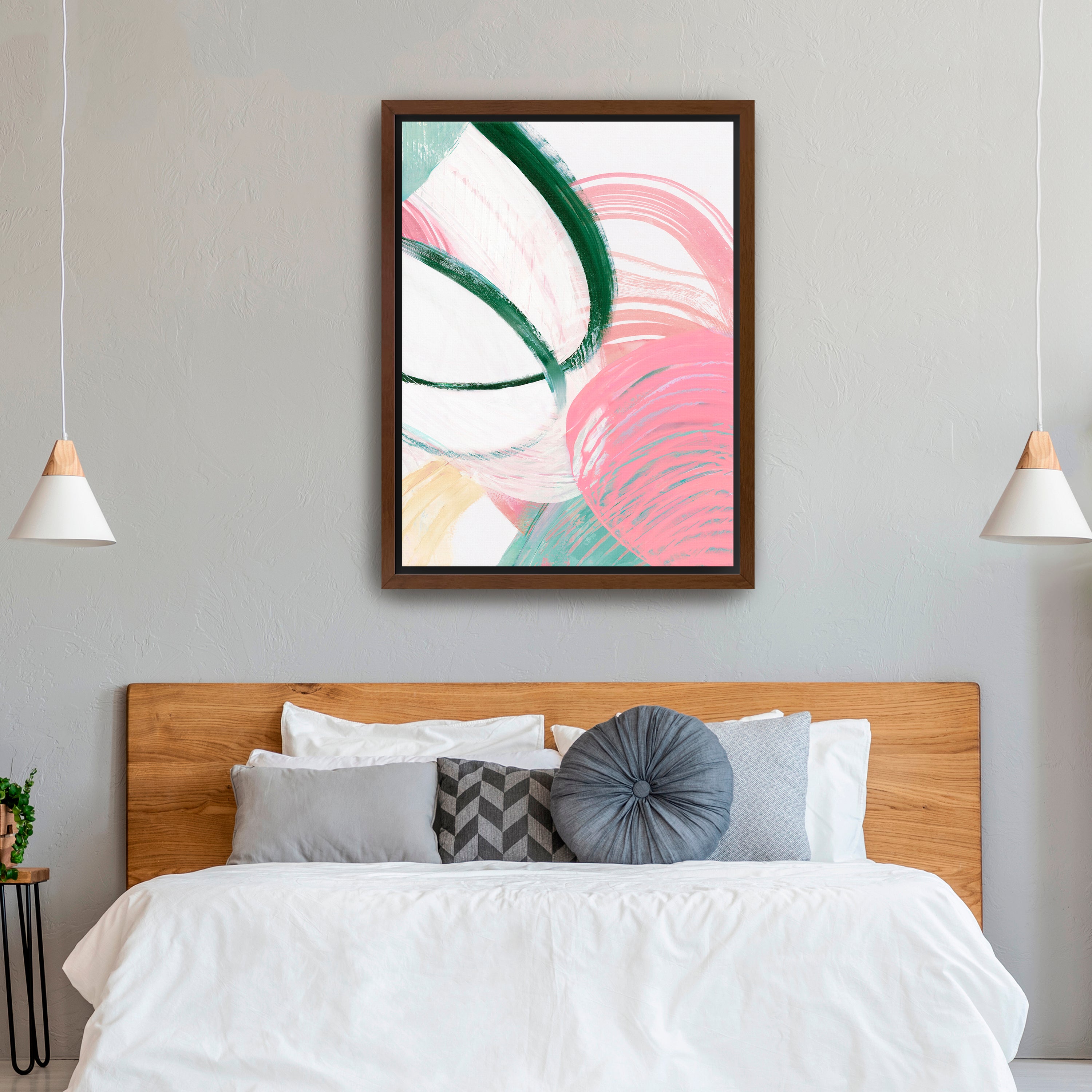 Curves of Nature's Palette II Canvas Giclee