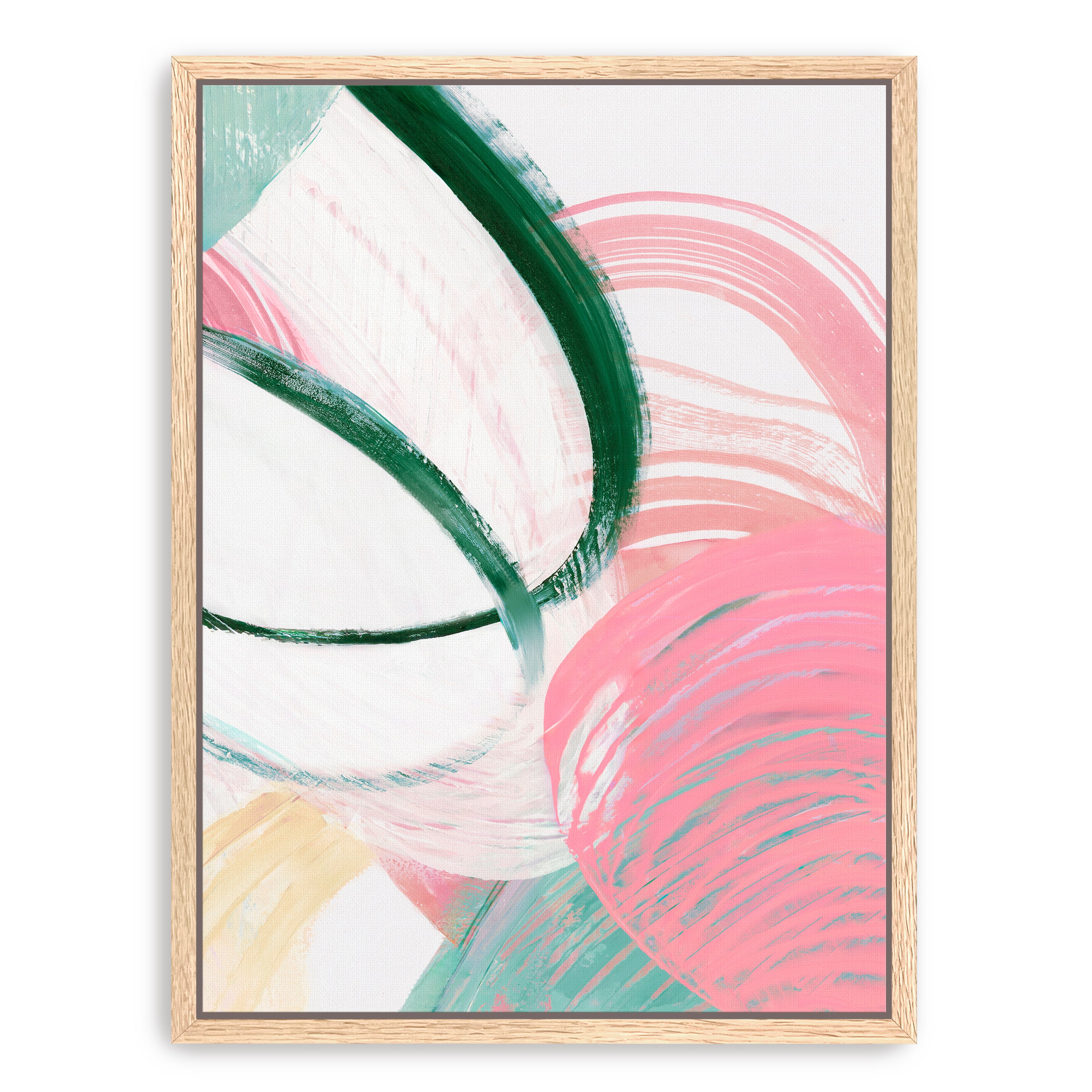 Curves of Nature's Palette II Canvas Giclee