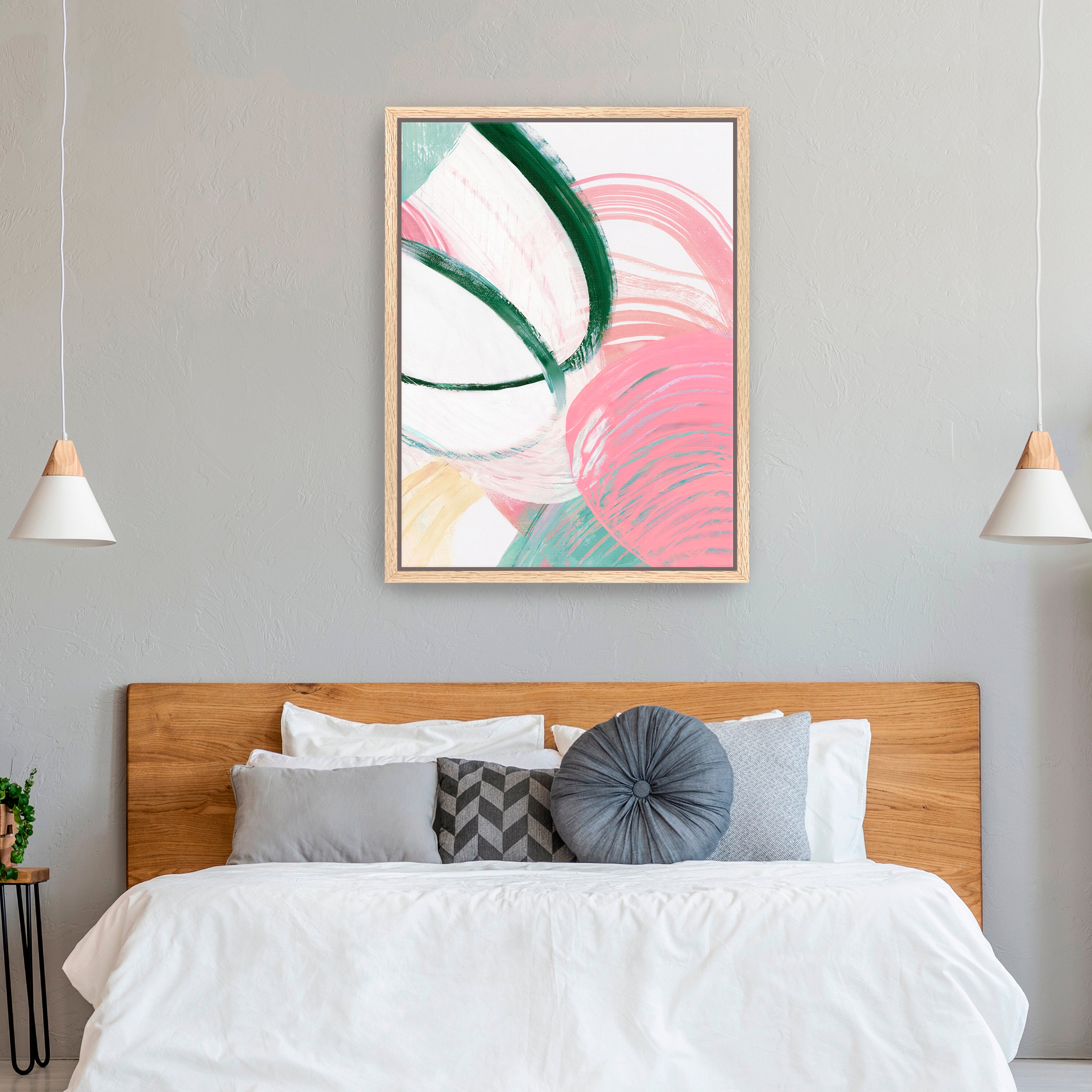 Curves of Nature's Palette II Canvas Giclee