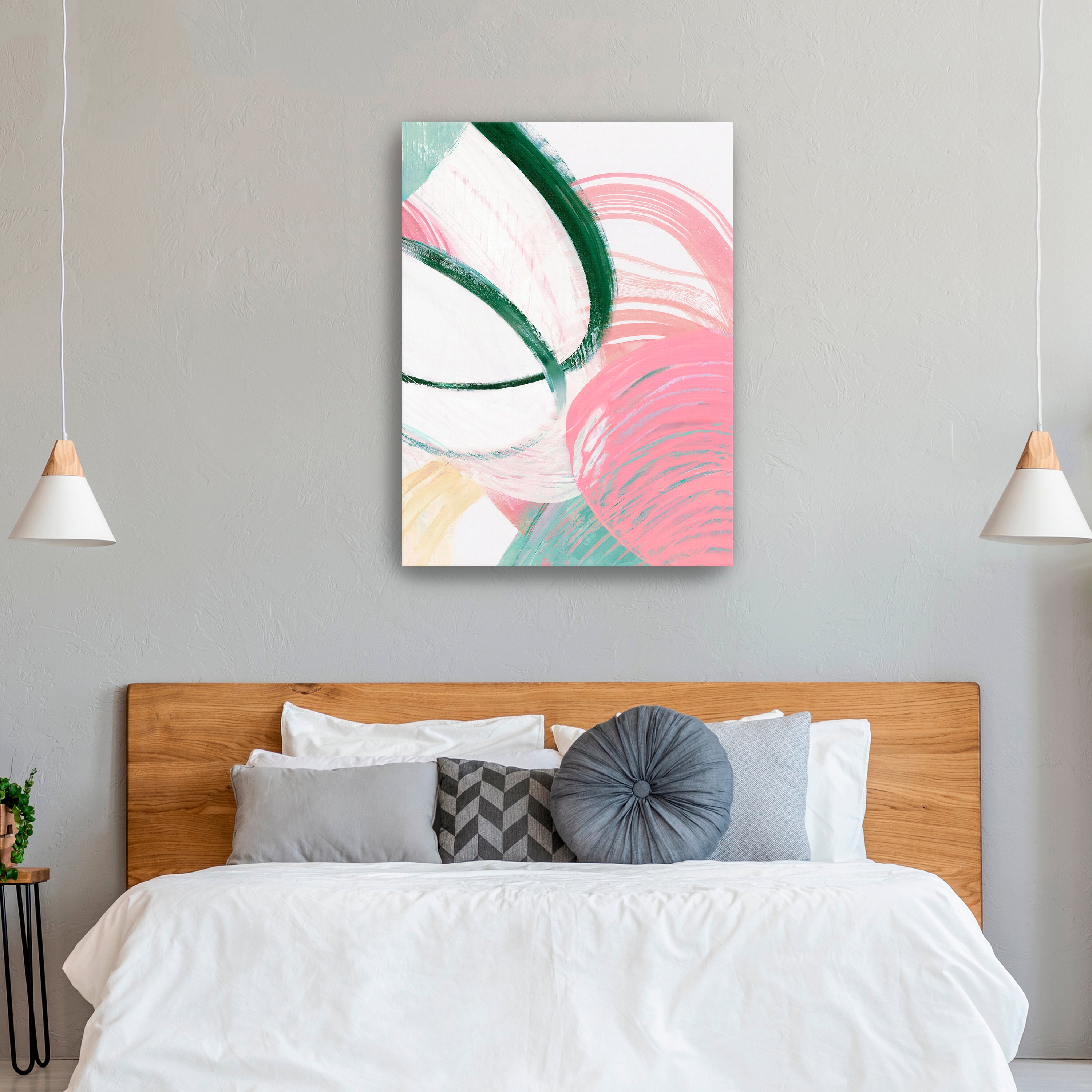 Curves of Nature's Palette II Canvas Giclee