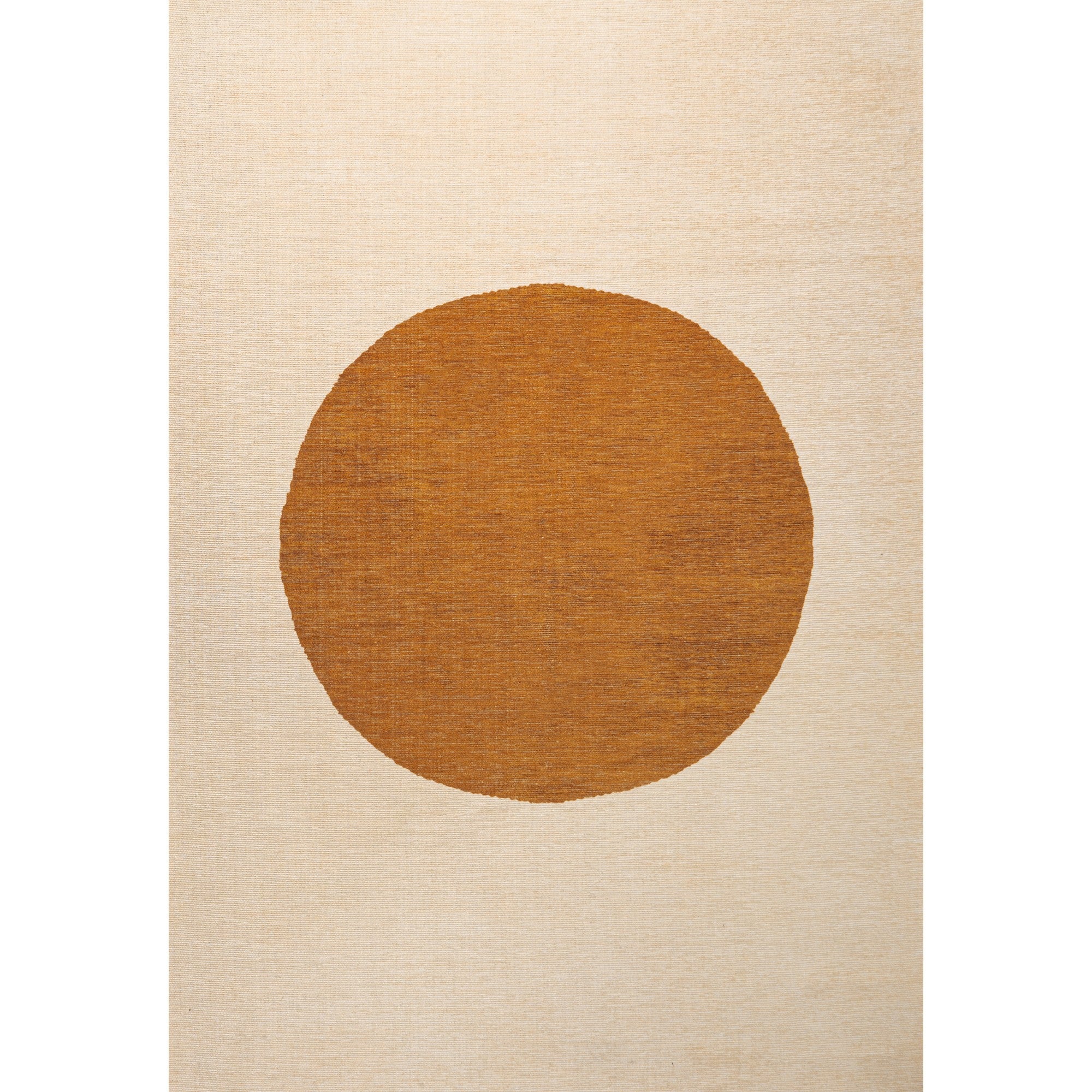 Cirkel Minimalist Geometric Dot Machine-Washable Area Rug