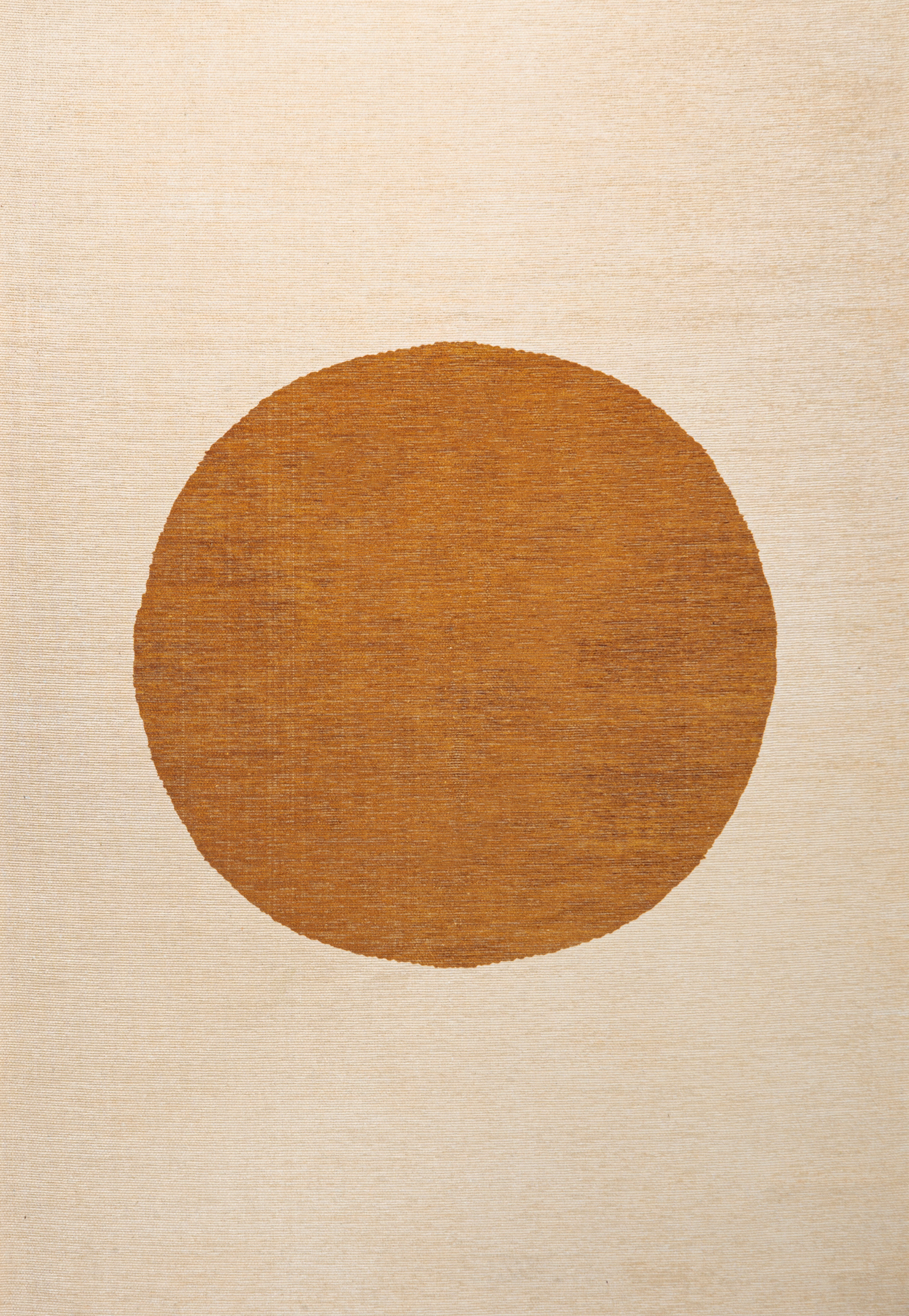 Cirkel Minimalist Geometric Dot Machine-Washable Area Rug