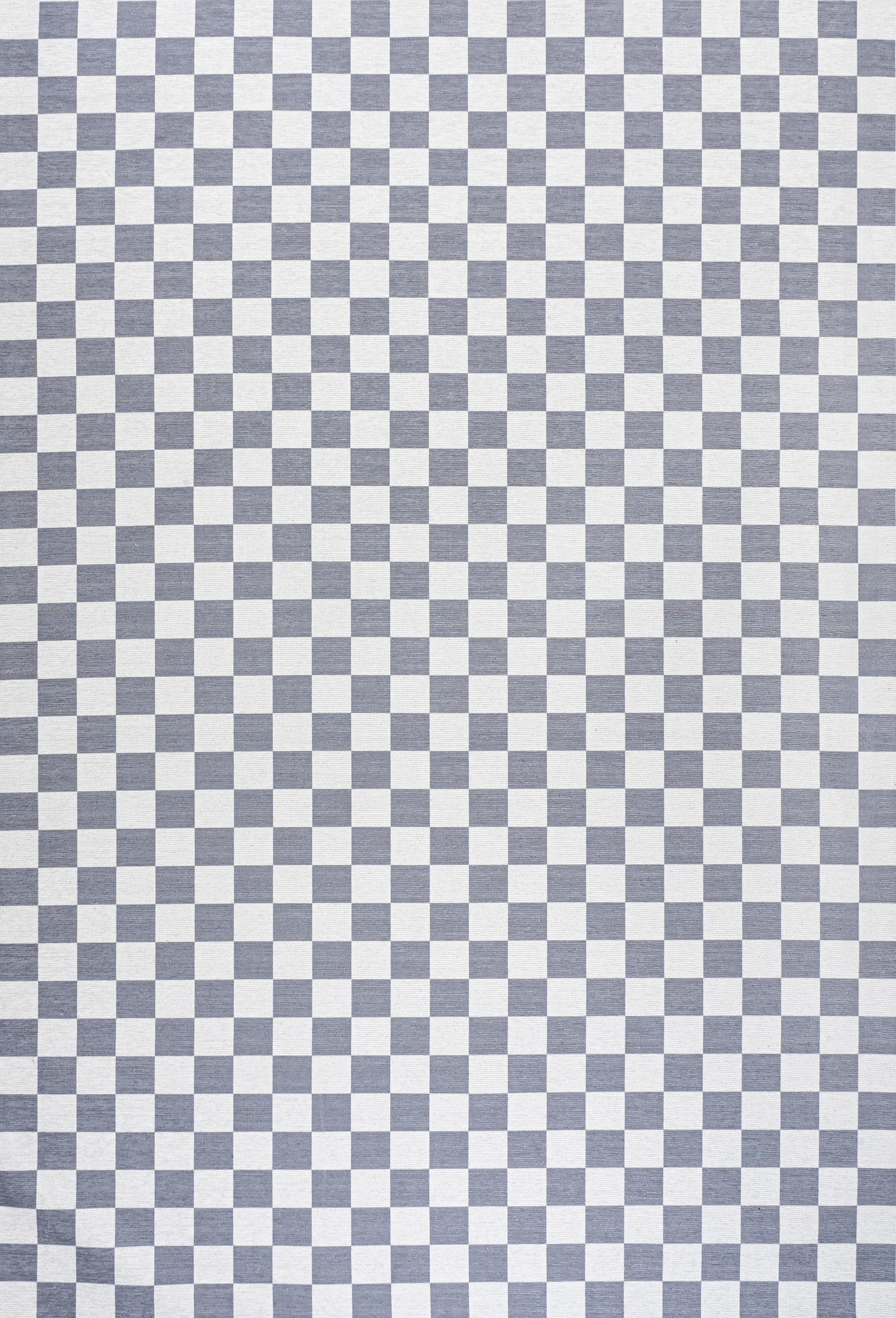 Ainsley Modern Cottage Checkerboard Washable Purple Area Rug