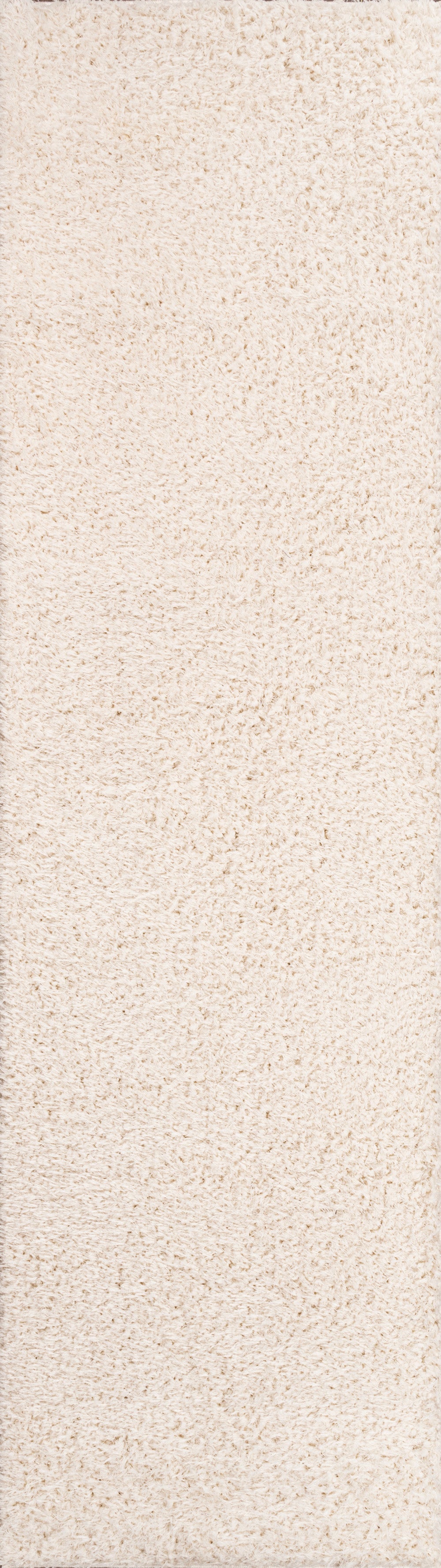 Clayton Coastal Solid Glam Shag Machine-Washable Area Rug