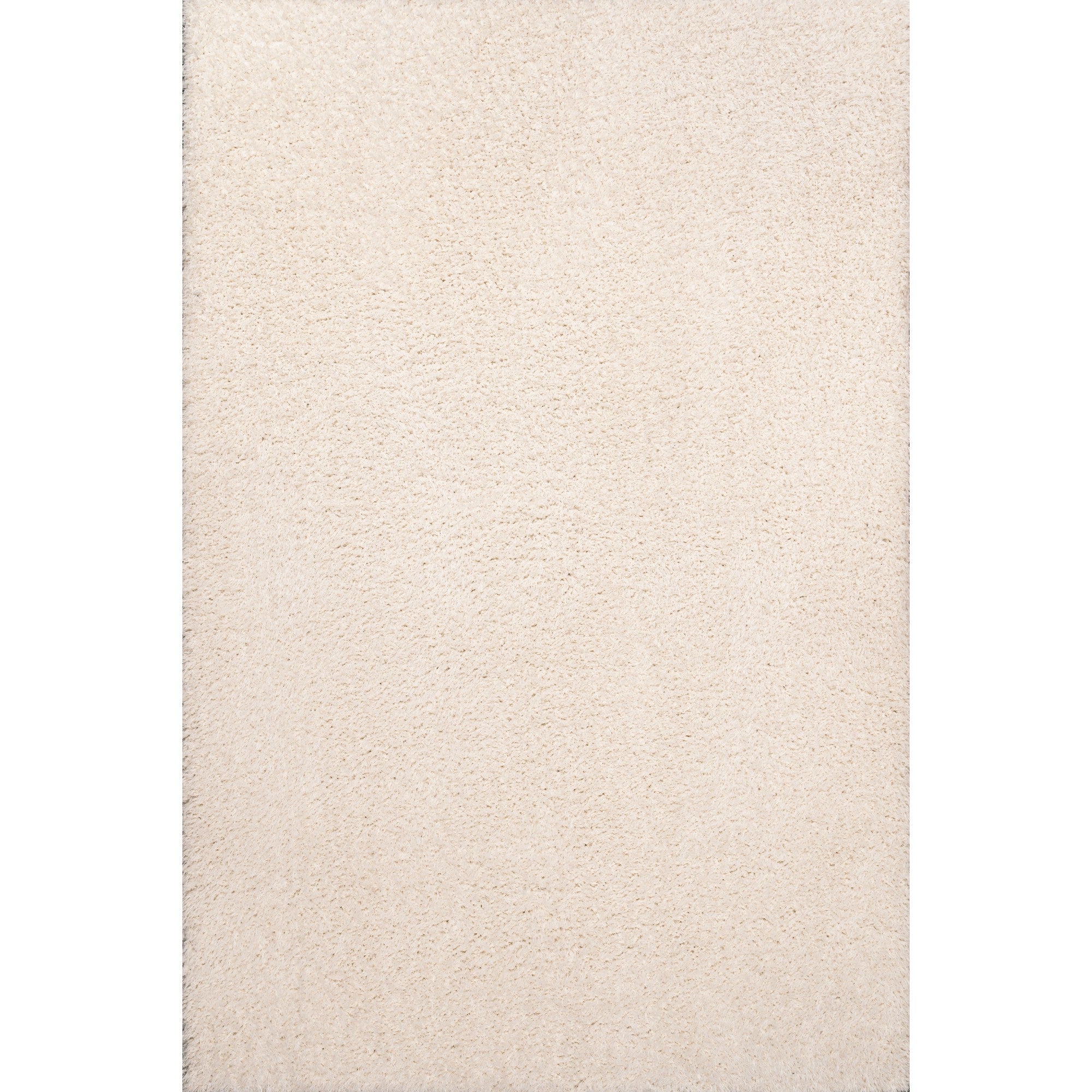 Clayton Coastal Solid Glam Shag Machine-Washable Area Rug
