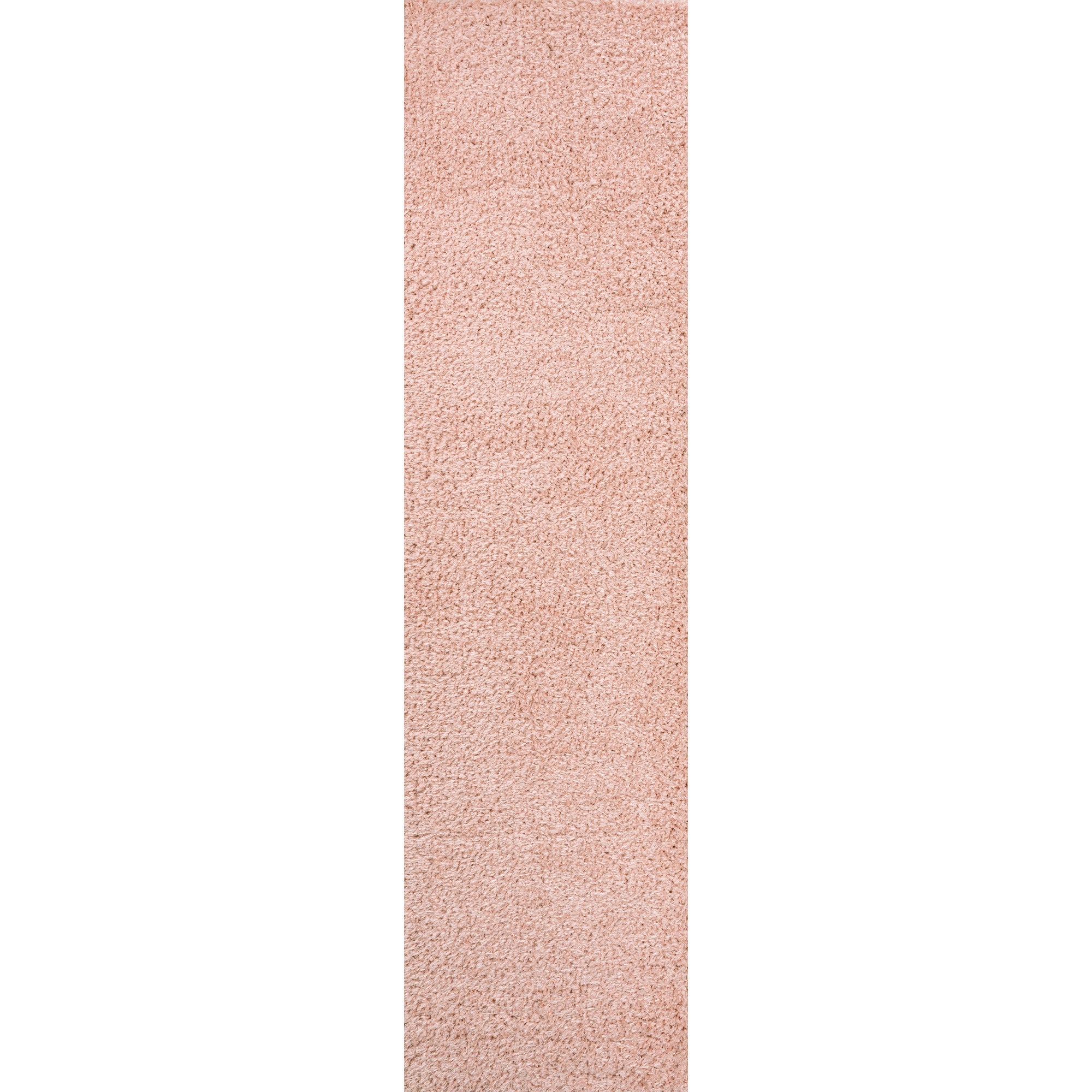 Clayton Coastal Solid Glam Shag Machine-Washable Area Rug
