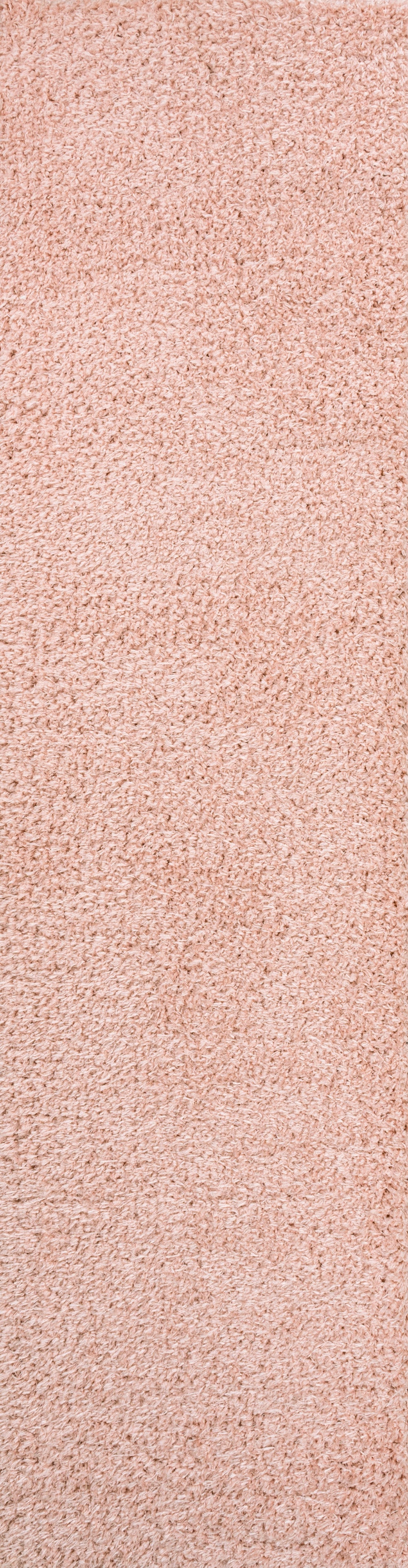 Clayton Coastal Solid Glam Shag Machine-Washable Area Rug