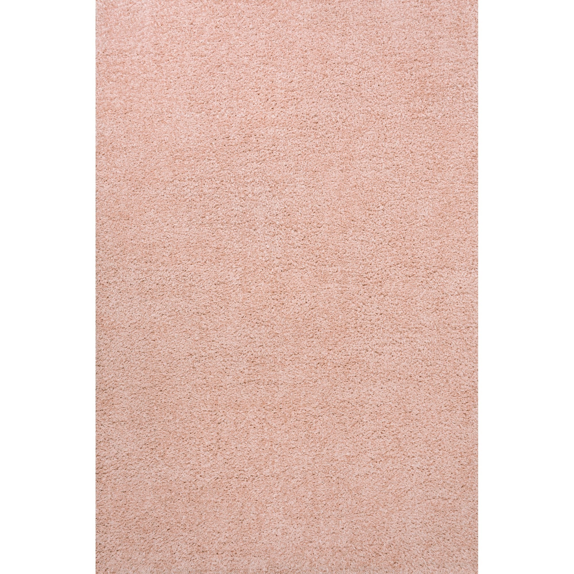 Clayton Coastal Solid Glam Shag Machine-Washable Area Rug