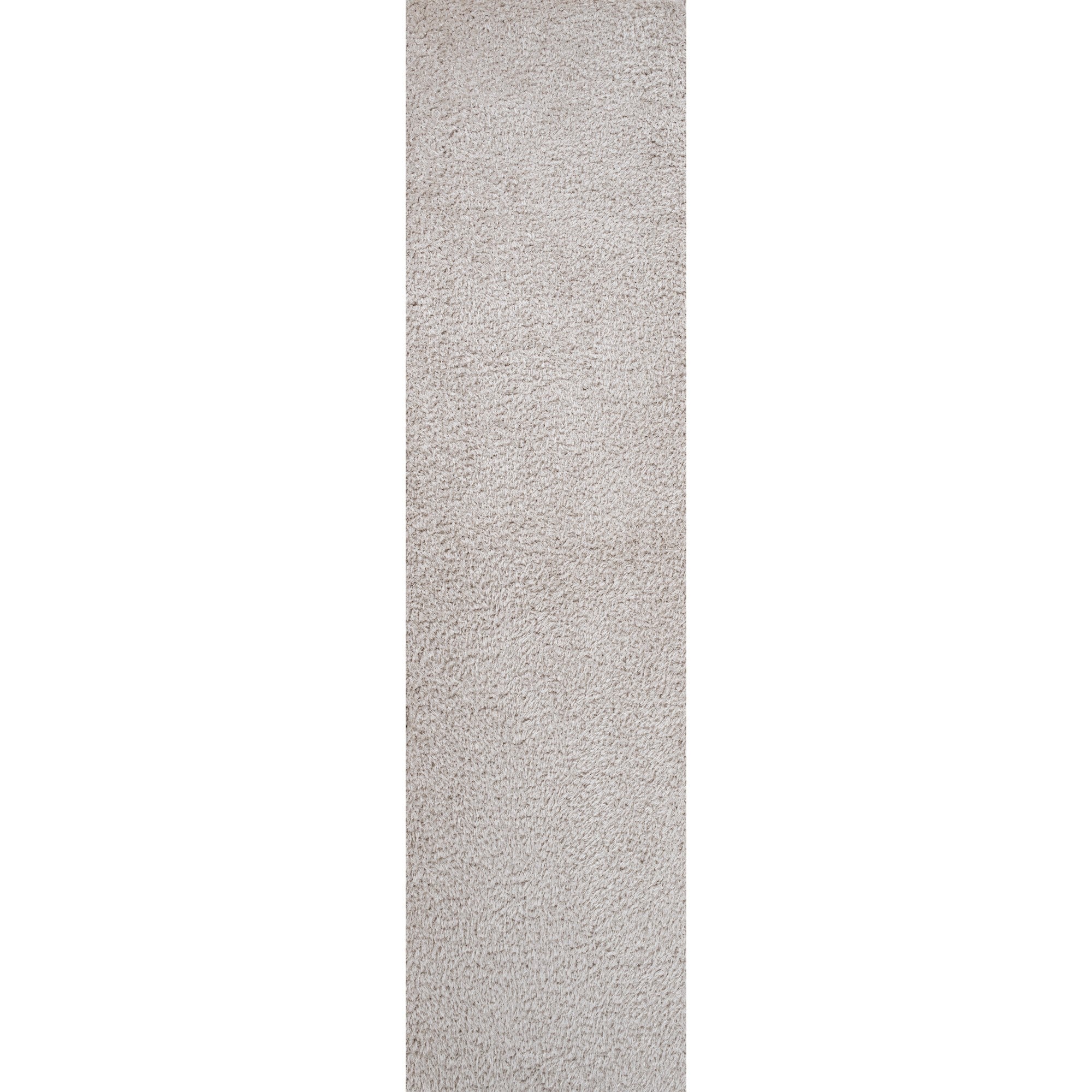 Clayton Coastal Solid Glam Shag Machine-Washable Area Rug