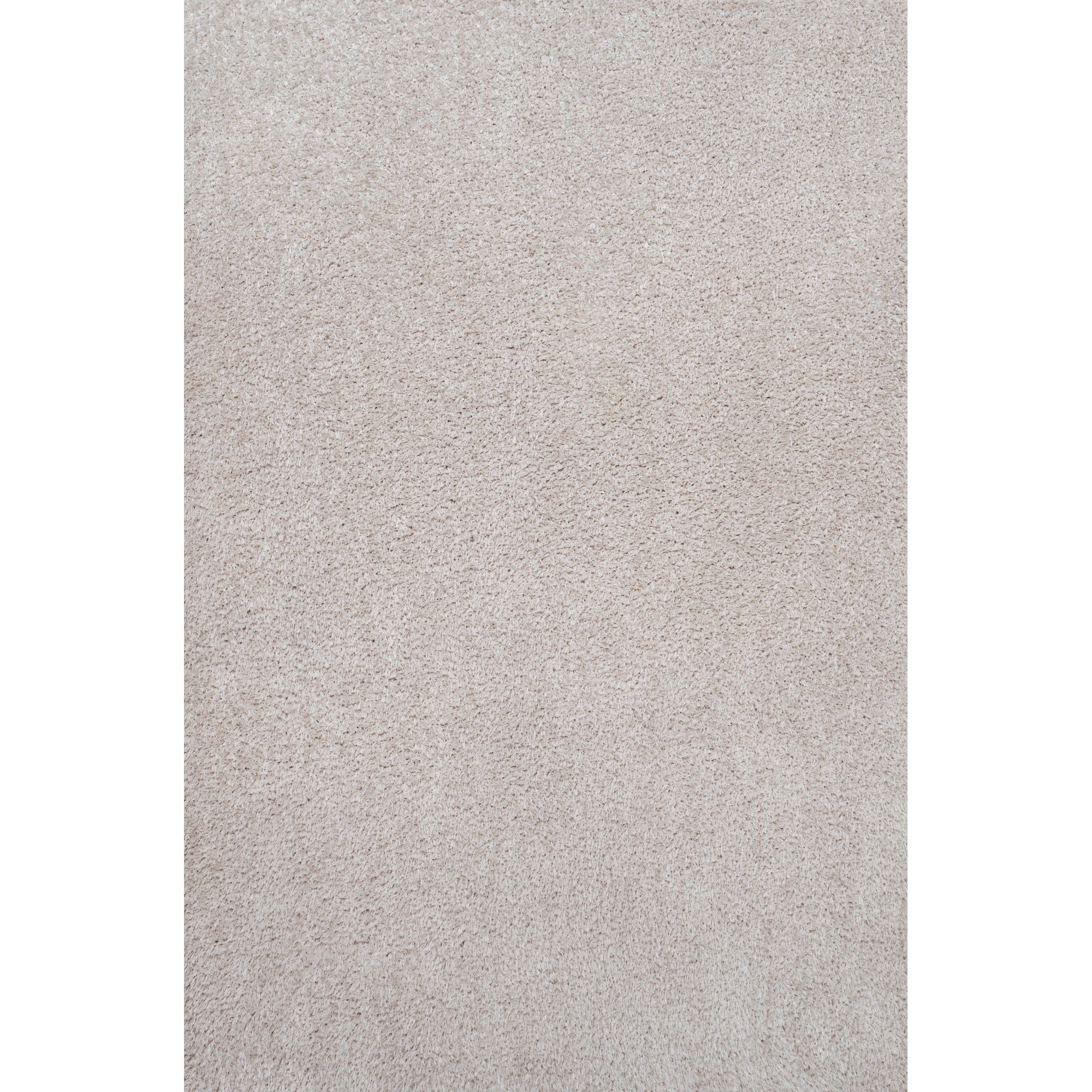Clayton Coastal Solid Glam Shag Machine-Washable Area Rug