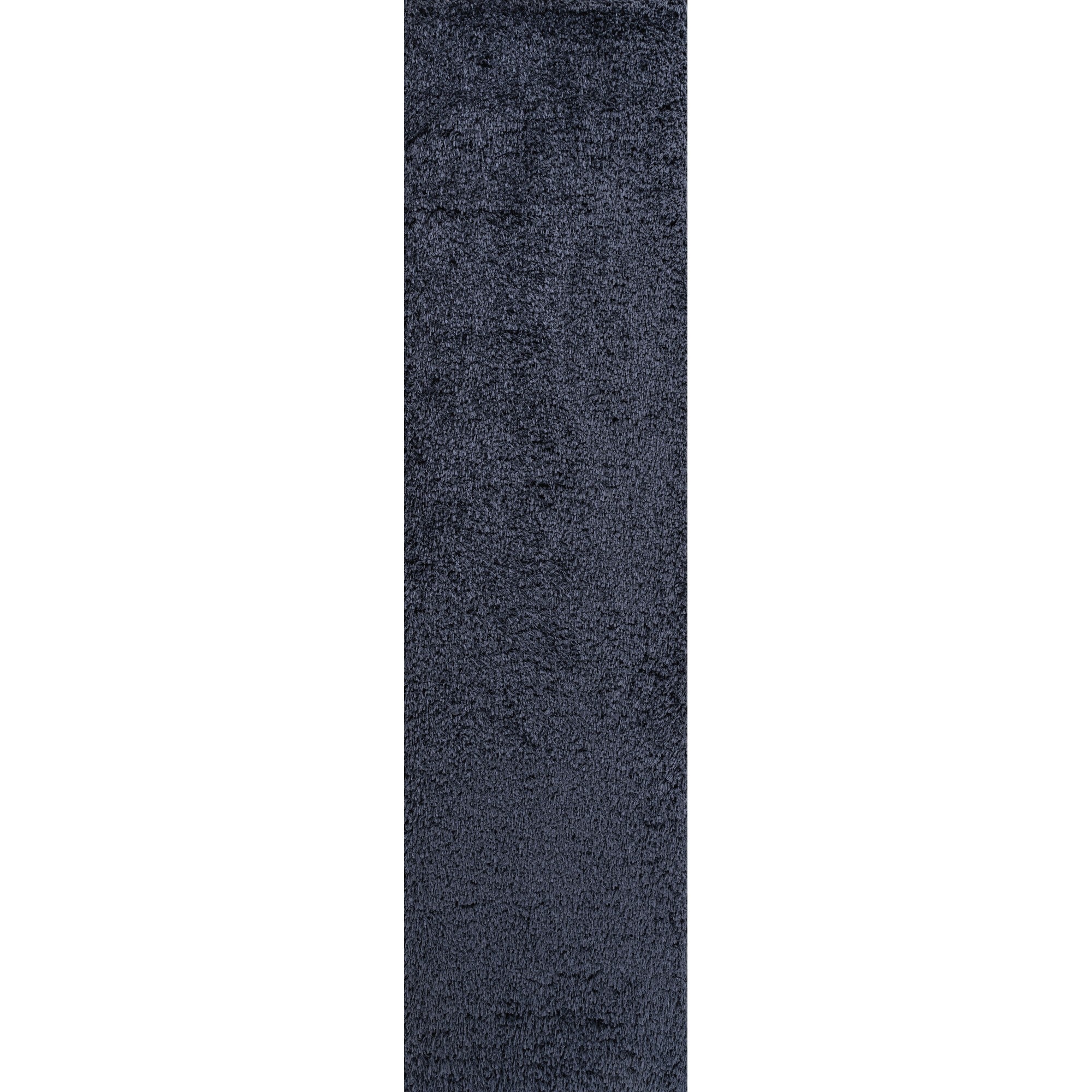 Clayton Coastal Solid Glam Shag Machine-Washable Area Rug