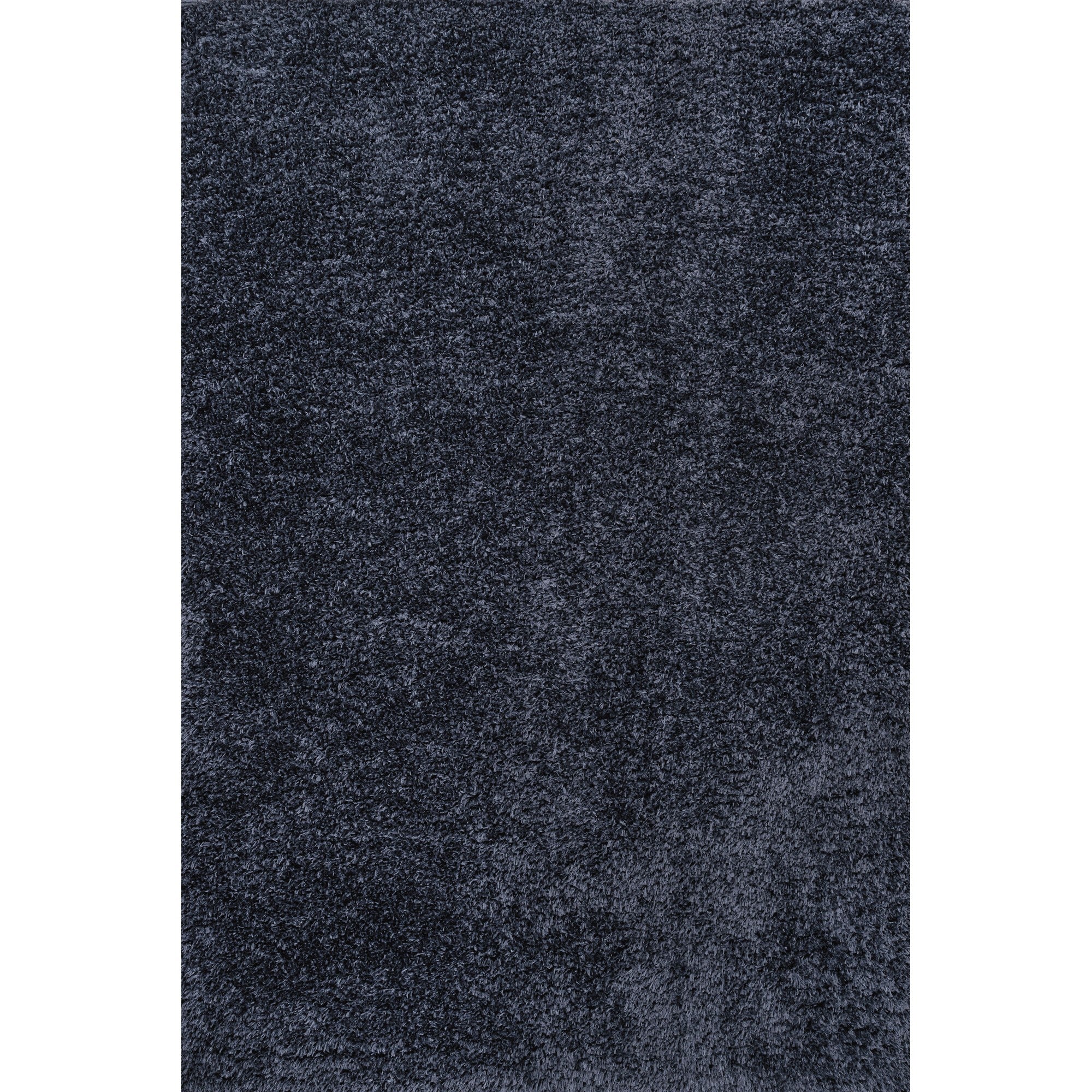 Clayton Coastal Solid Glam Shag Machine-Washable Area Rug