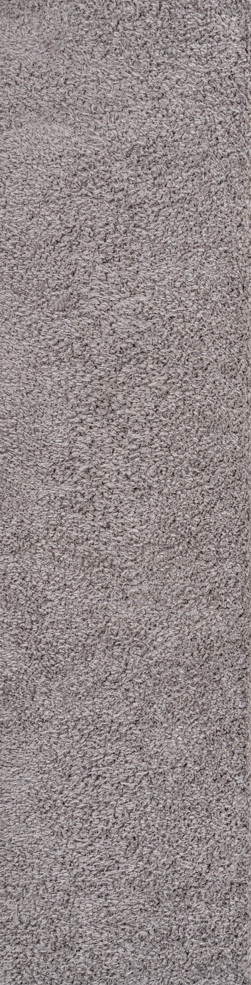 Clayton Coastal Solid Glam Shag Machine-Washable Area Rug
